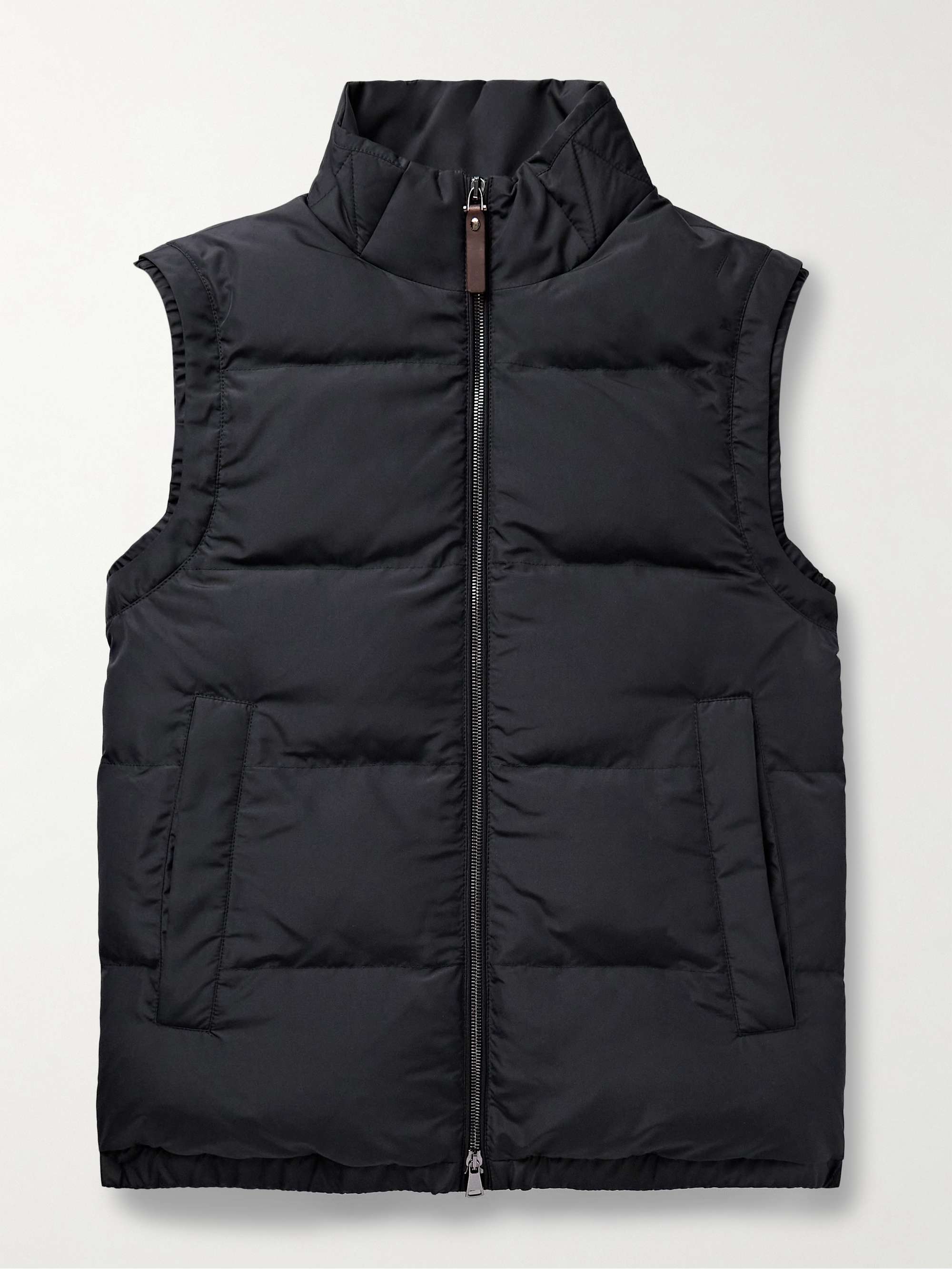 CANALI Padded Quilted Shell Gilet for Men | MR PORTER