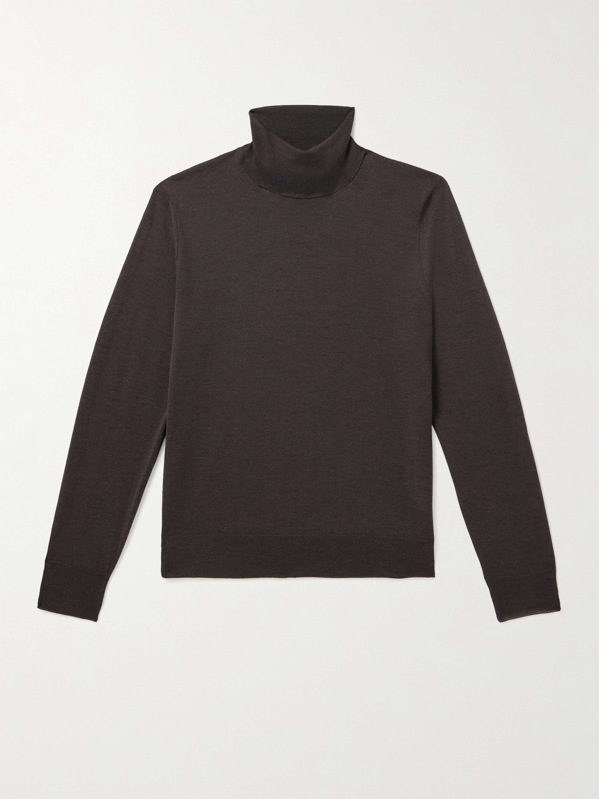 CANALI Slim-Fit Merino Wool Rollneck Sweater for Men | MR PORTER