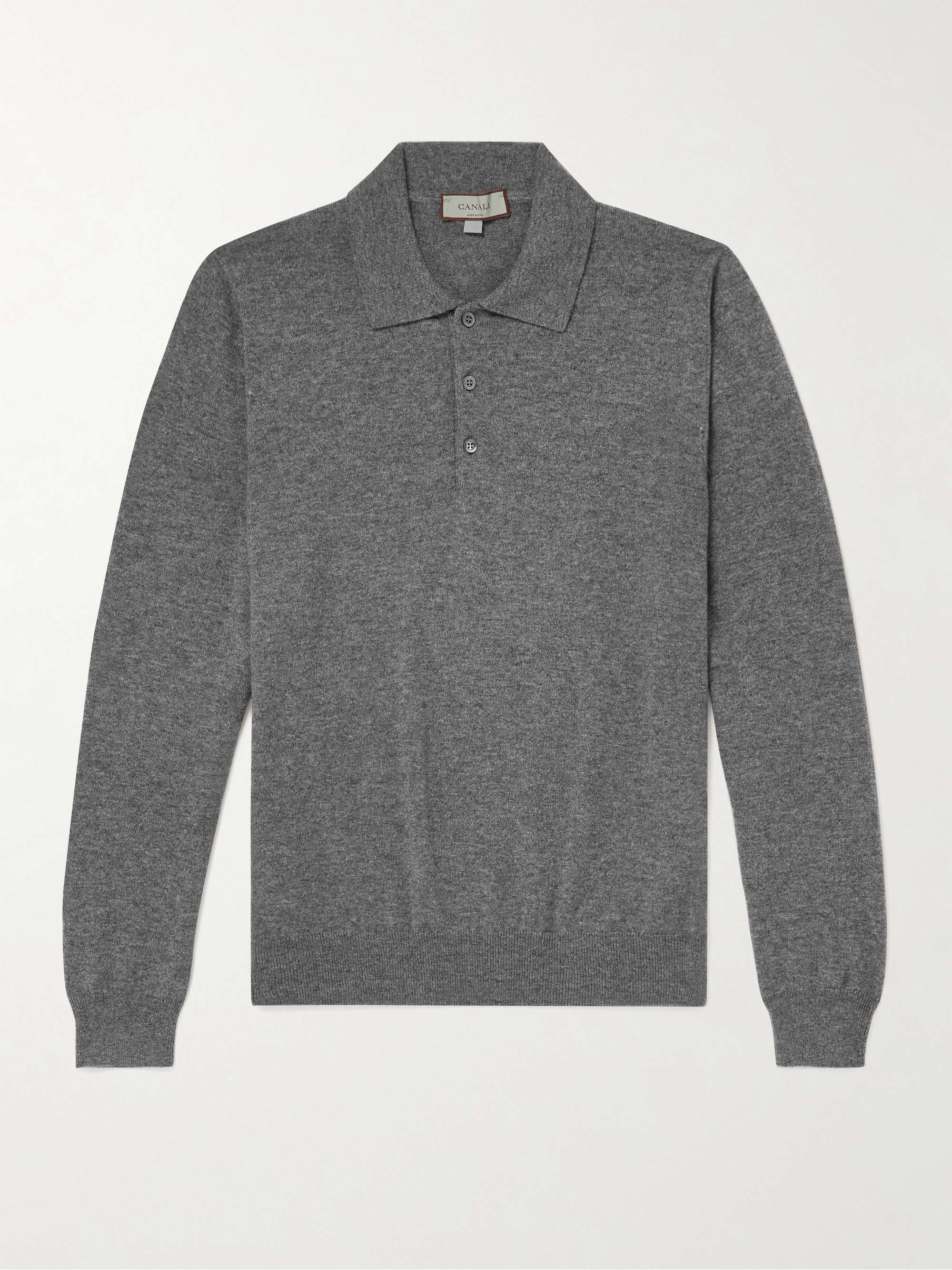 CANALI Cashmere Polo Shirt for Men | MR PORTER