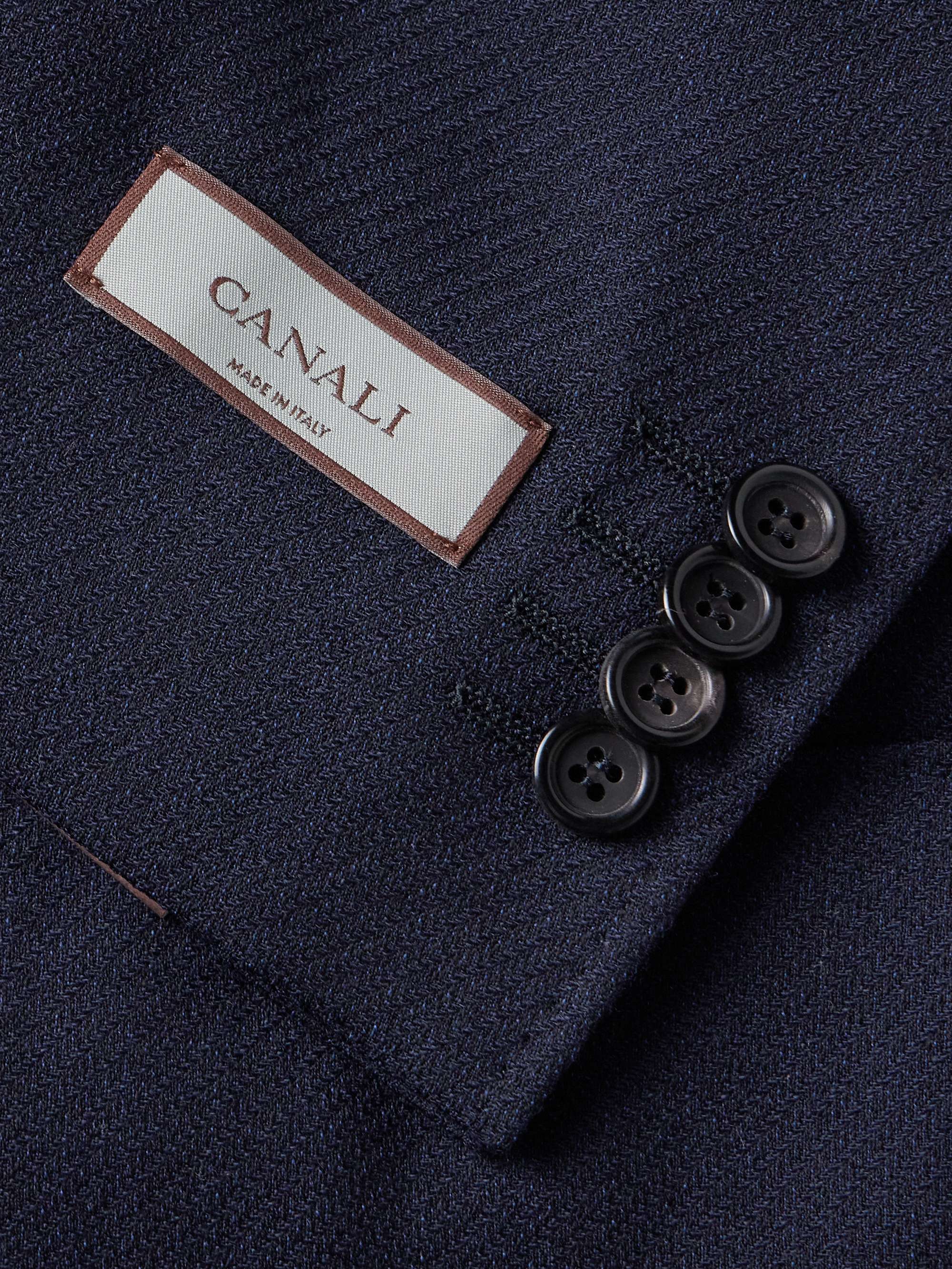 CANALI Impeccable Slim-Fit Wool-Twill Blazer for Men | MR PORTER