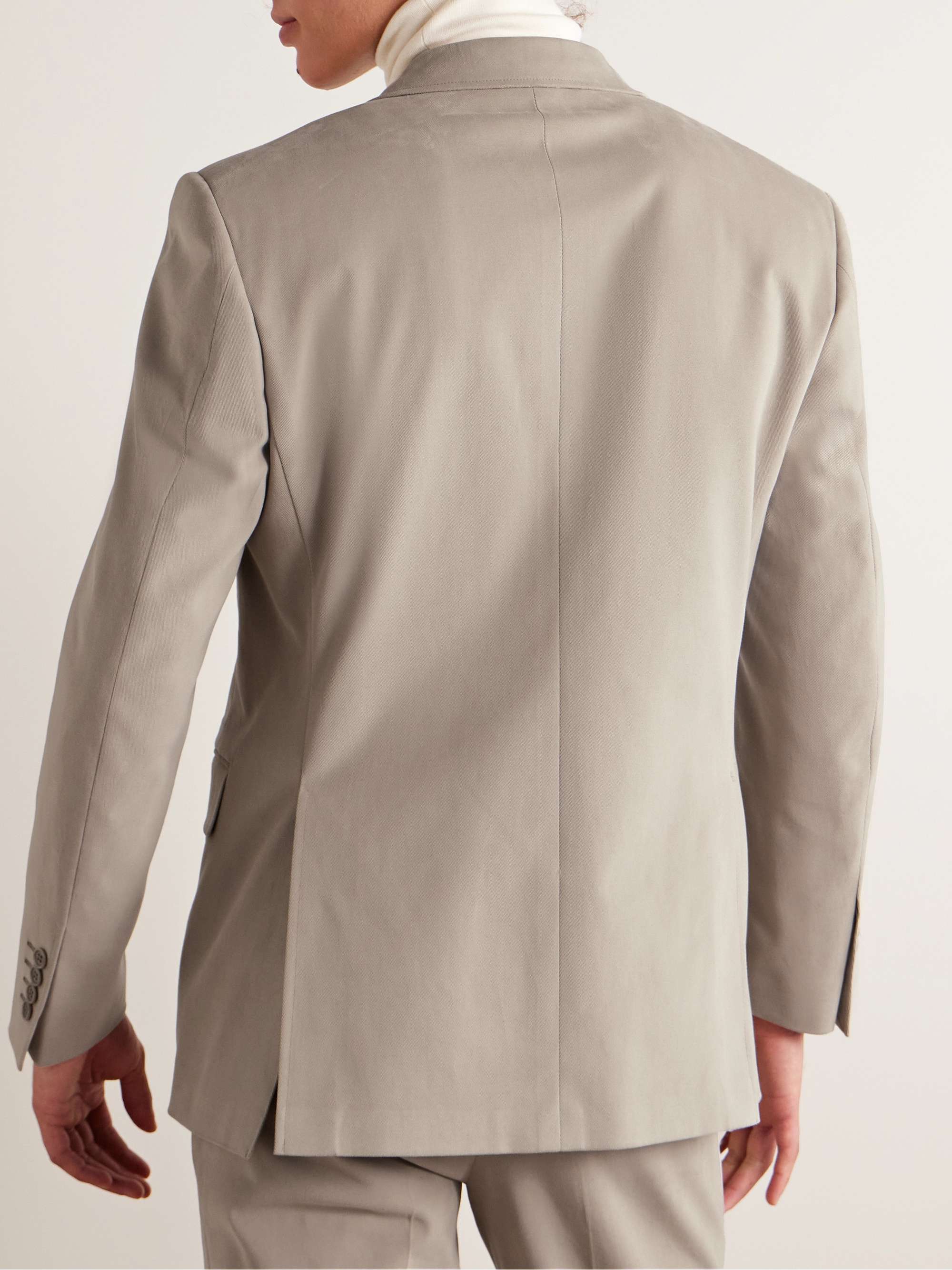 CANALI Cotton-Blend Twill Suit Jacket for Men | MR PORTER