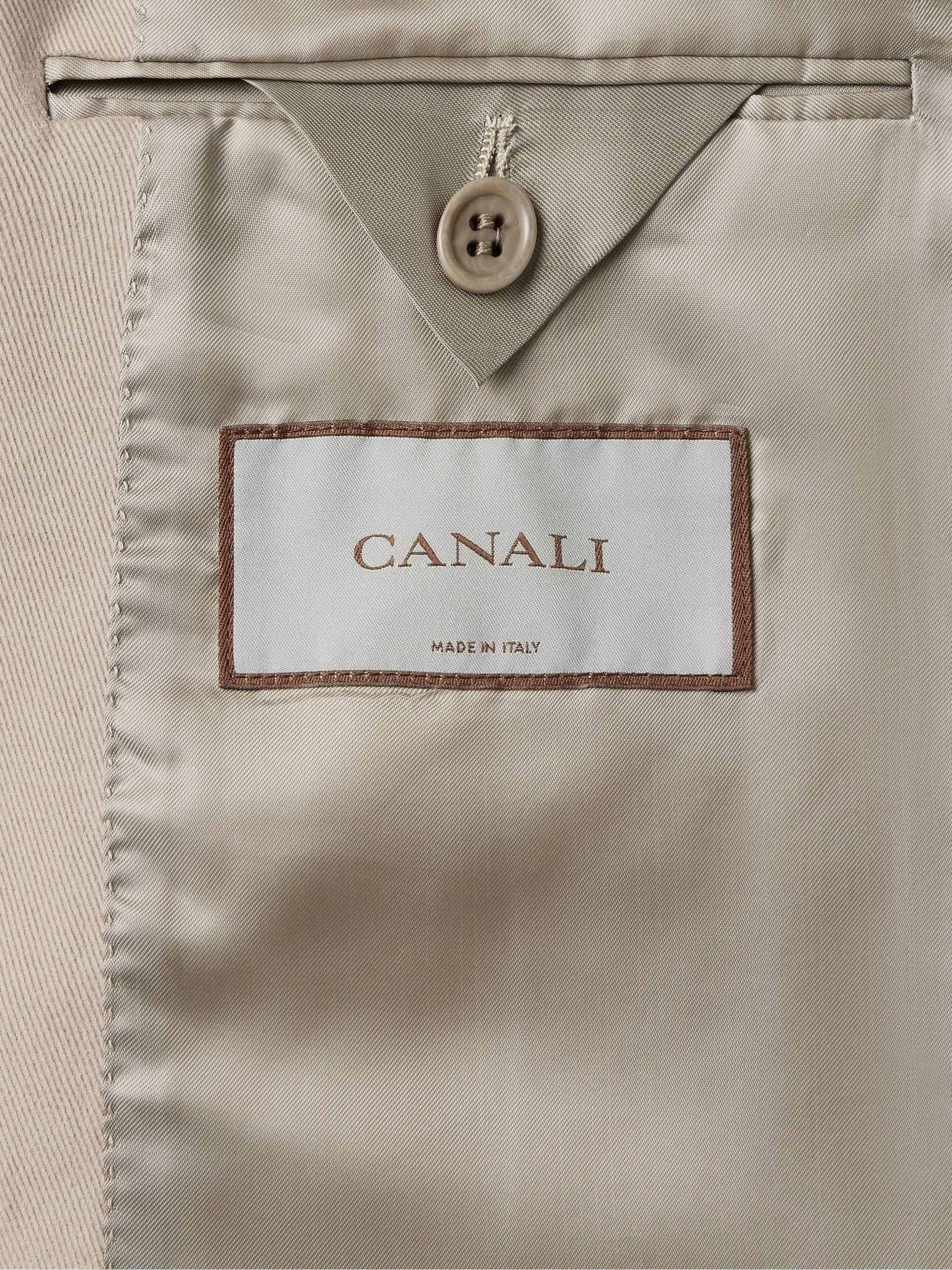 CANALI Cotton-Blend Twill Suit Jacket for Men | MR PORTER