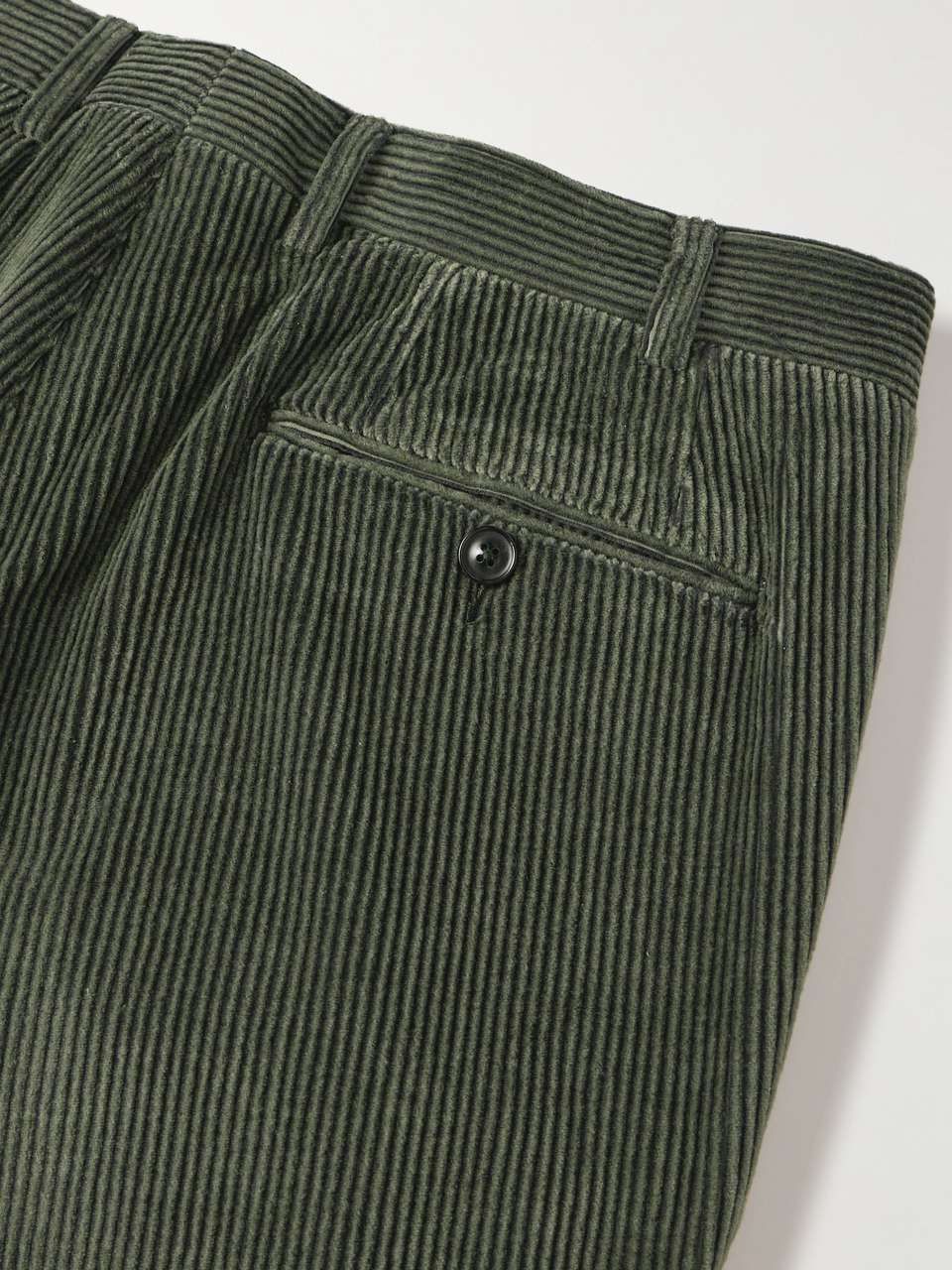 CANALI Kei Slim-Fit Cotton-Blend Corduroy Suit Trousers for Men | MR PORTER