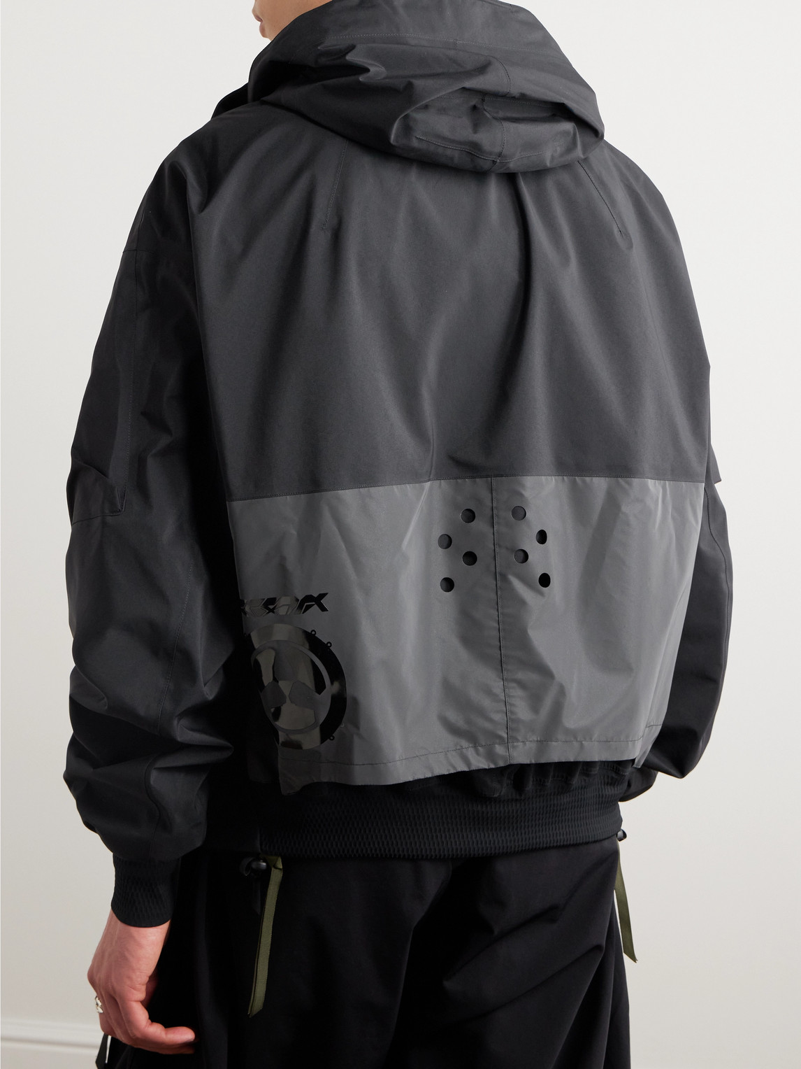 Shop Acronym 3l Gore-tex Pro® Hooded Jacket In Black