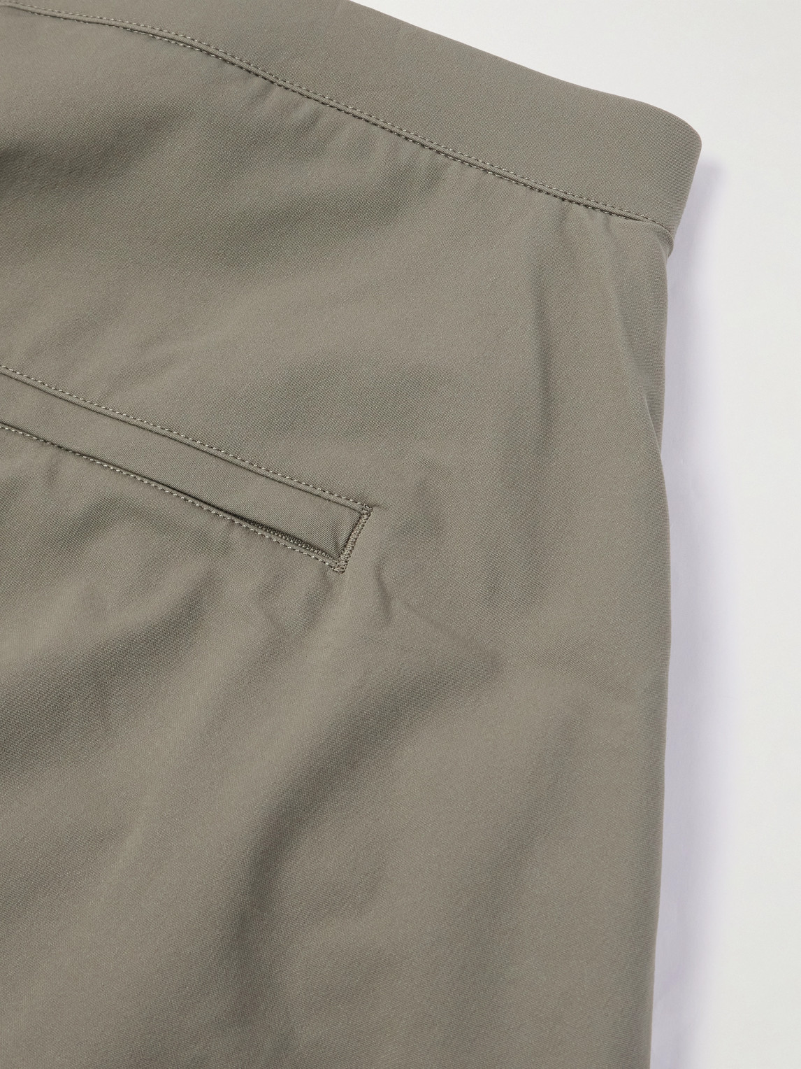 Shop Acronym P30a Wide-leg Schoeller® 3xdry® Dryskin™ Cargo Trousers In Green