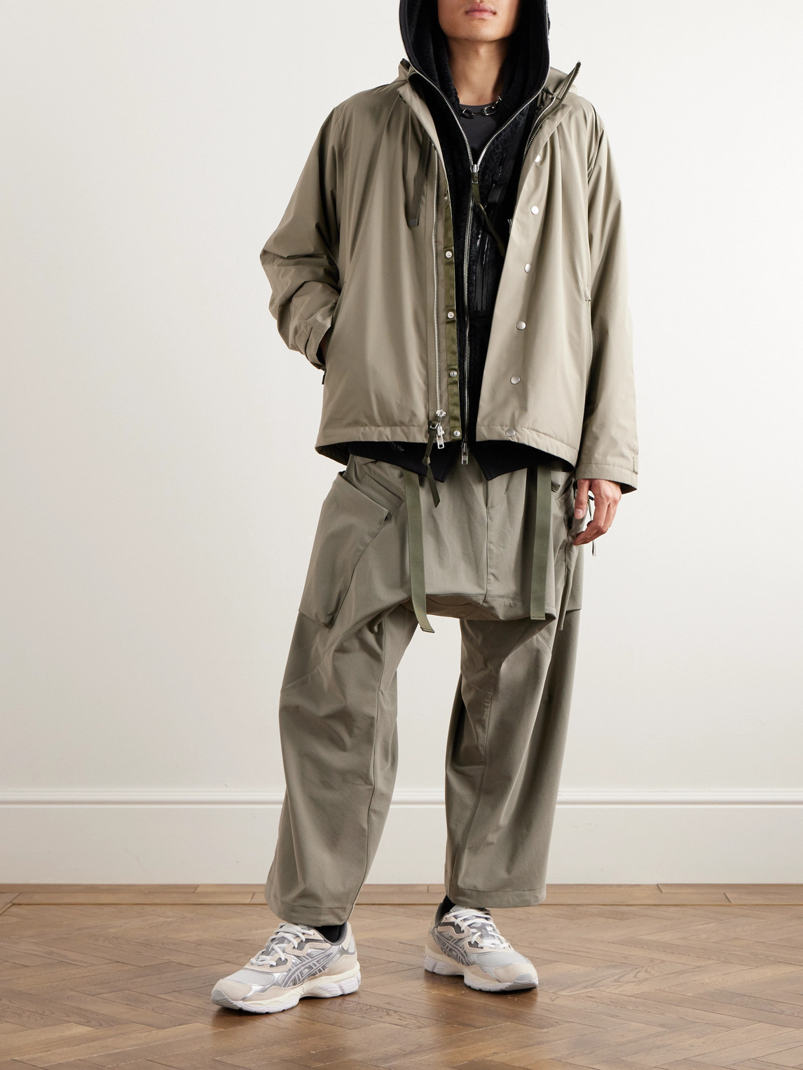 ACRONYM P30A-DSKR-RFS サルエルパンツ ACRONYM P30A-DSKR-RFS Schoeller® Dryskin™ Ultrawide Drawcord