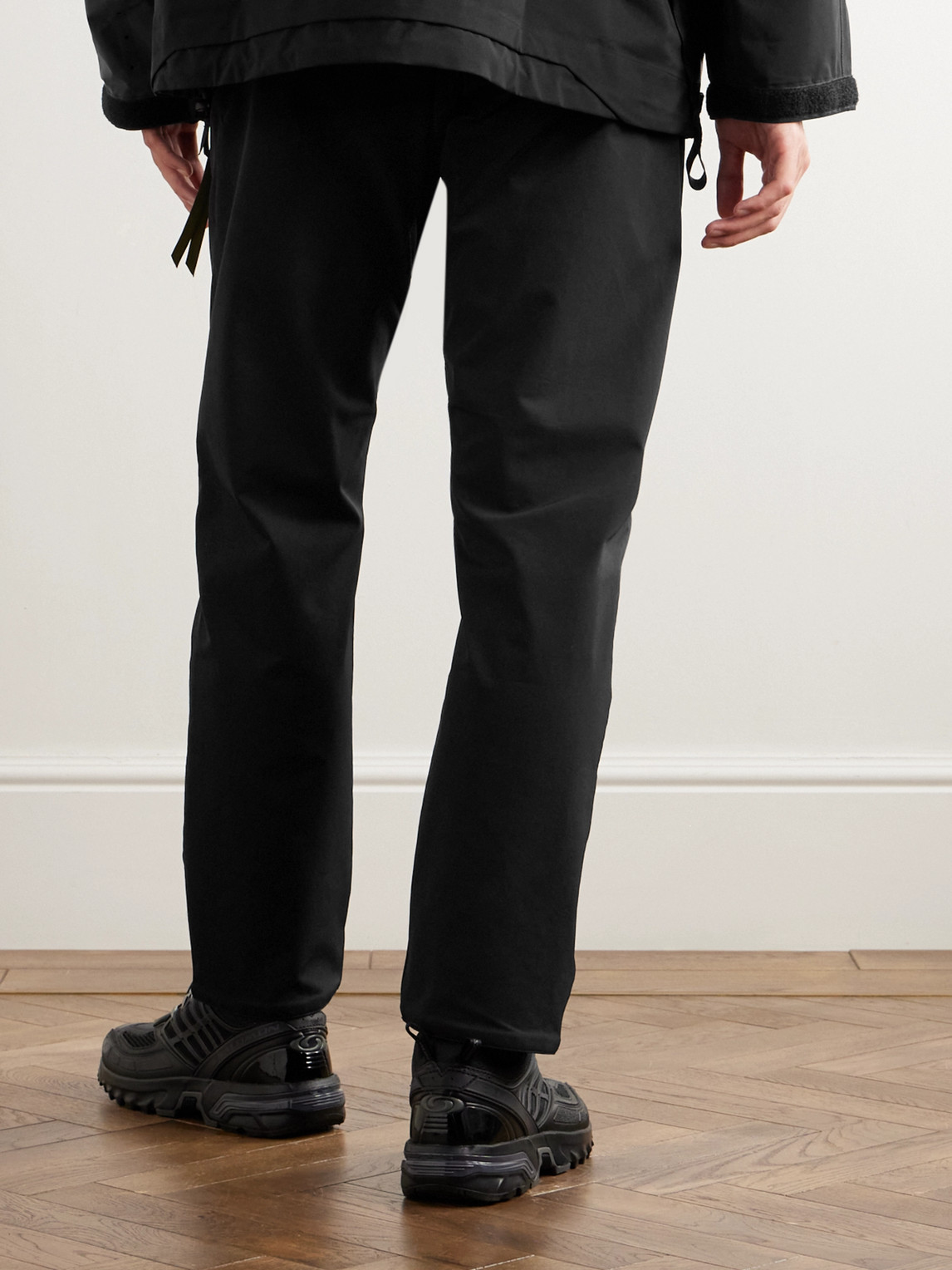 Shop Acronym Straight-leg Schoeller® 3xdry® Dryskin™ Trousers In Black