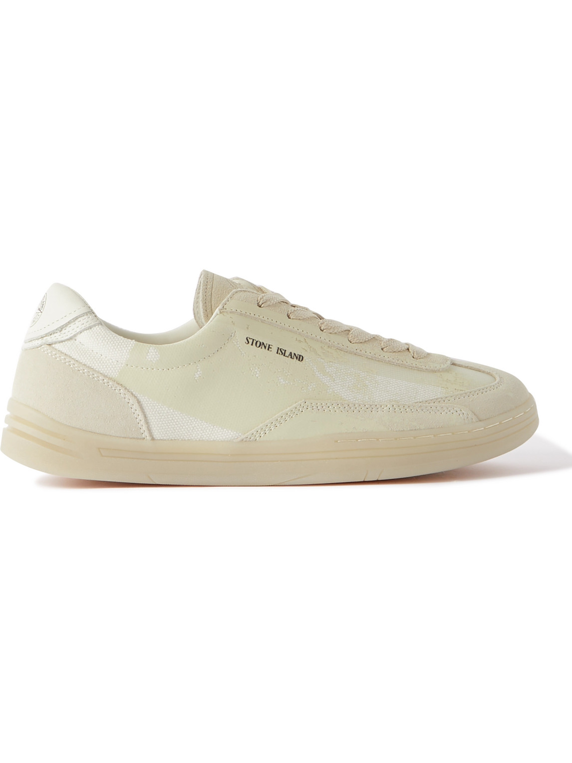 Stone Island Rock Sneakers Ivory In Neutrals