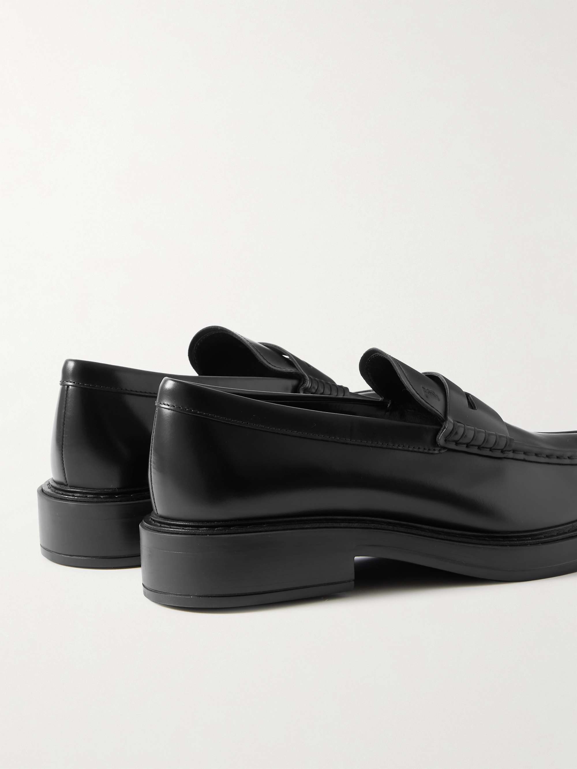 TOD'S Leather Penny Loafers for Men | MR PORTER