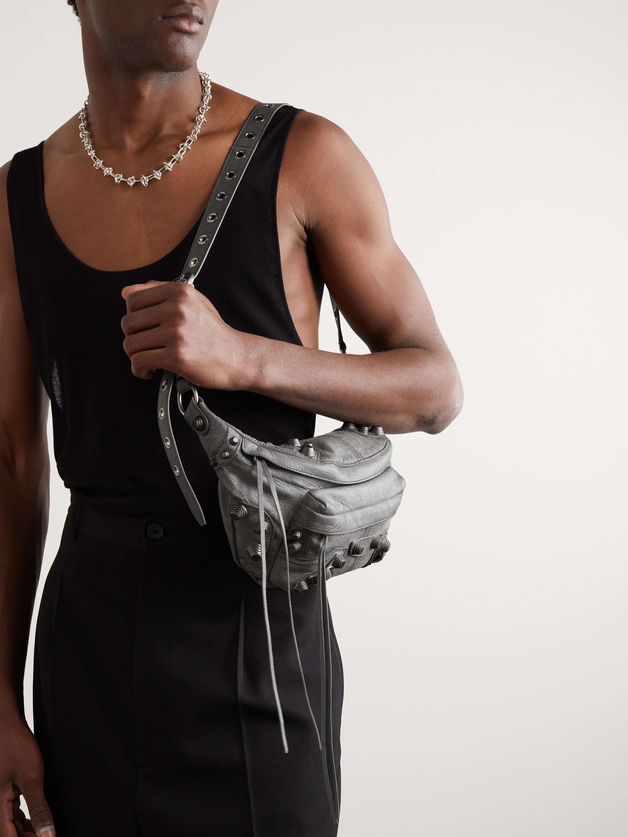 Black Downtown XS shoulder bag Balenciaga  Tory Burch Kira Woven Mini Bag   IetpShops Germany