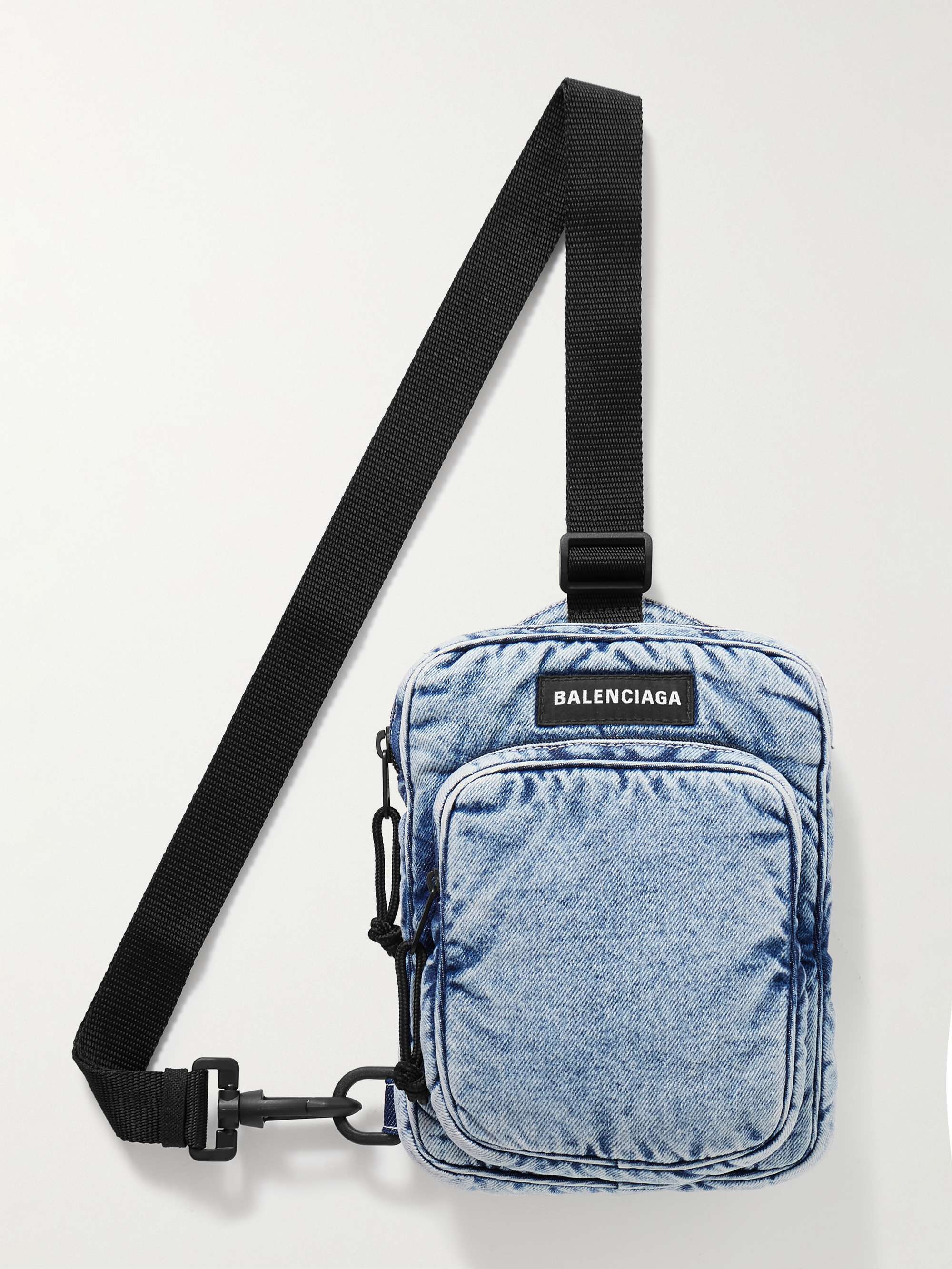 Explorer Nylon-Twill Messenger Bag Men | MR PORTER