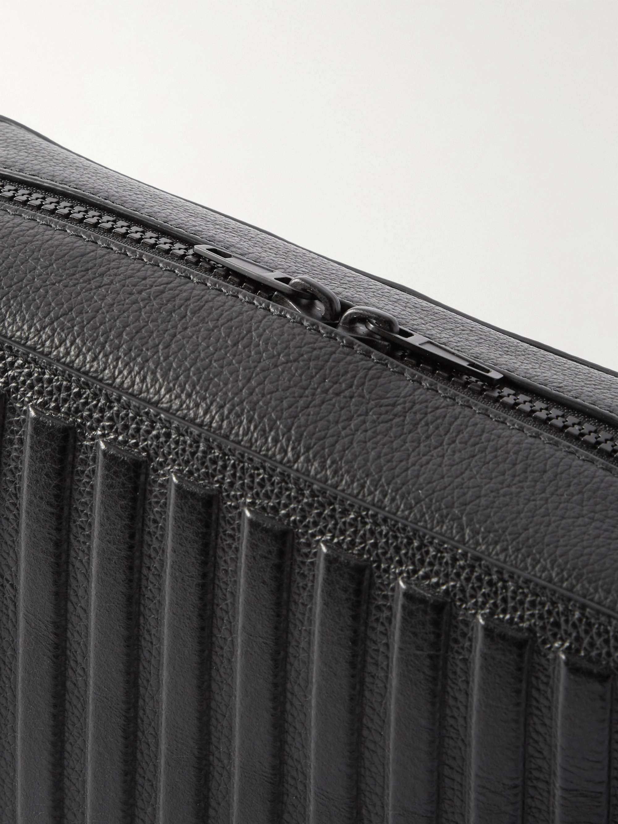 BALENCIAGA Full Grain Leather Camera Bag for Men MR PORTER