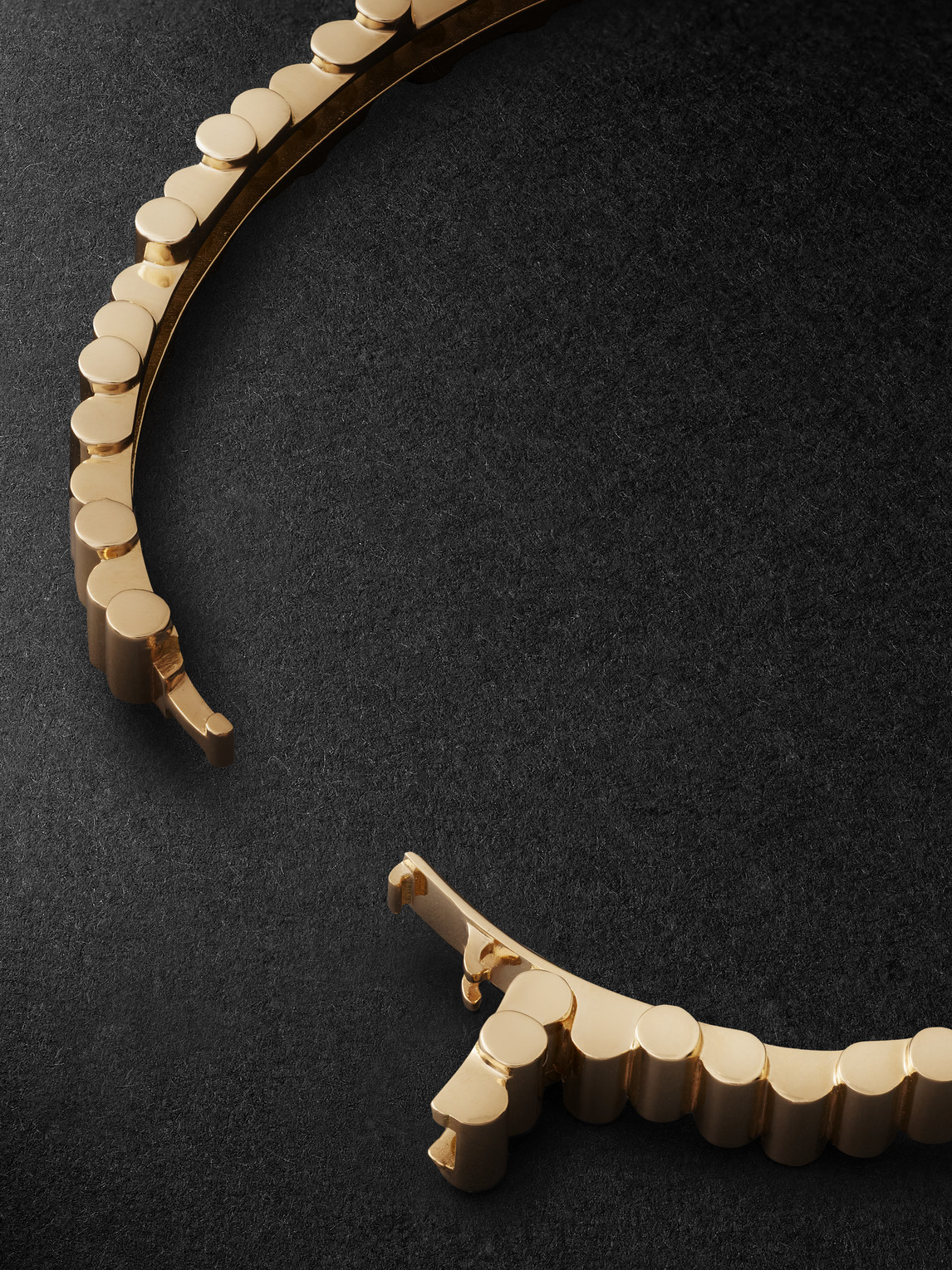  Viltier - Edge Gold Bracelet - Men - Gold - 19 