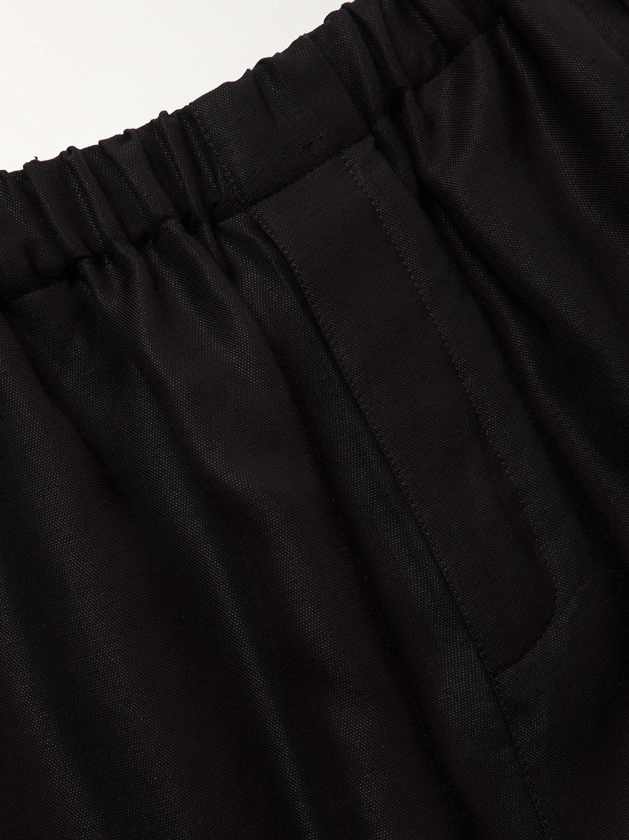 SAINT LAURENT Tapered Shell Trousers