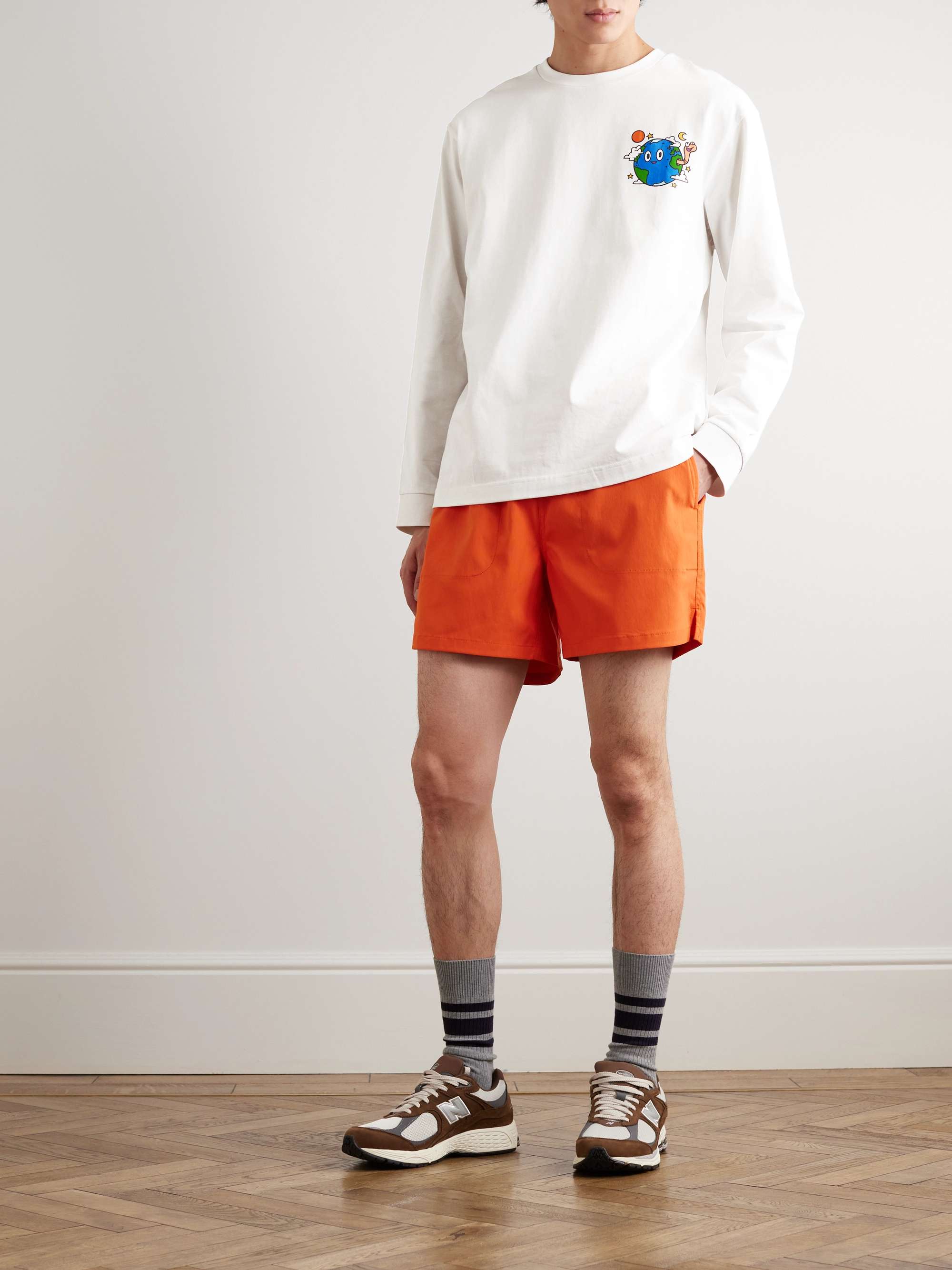 ARKET Opus Printed Organic Cotton-Jersey T-Shirt