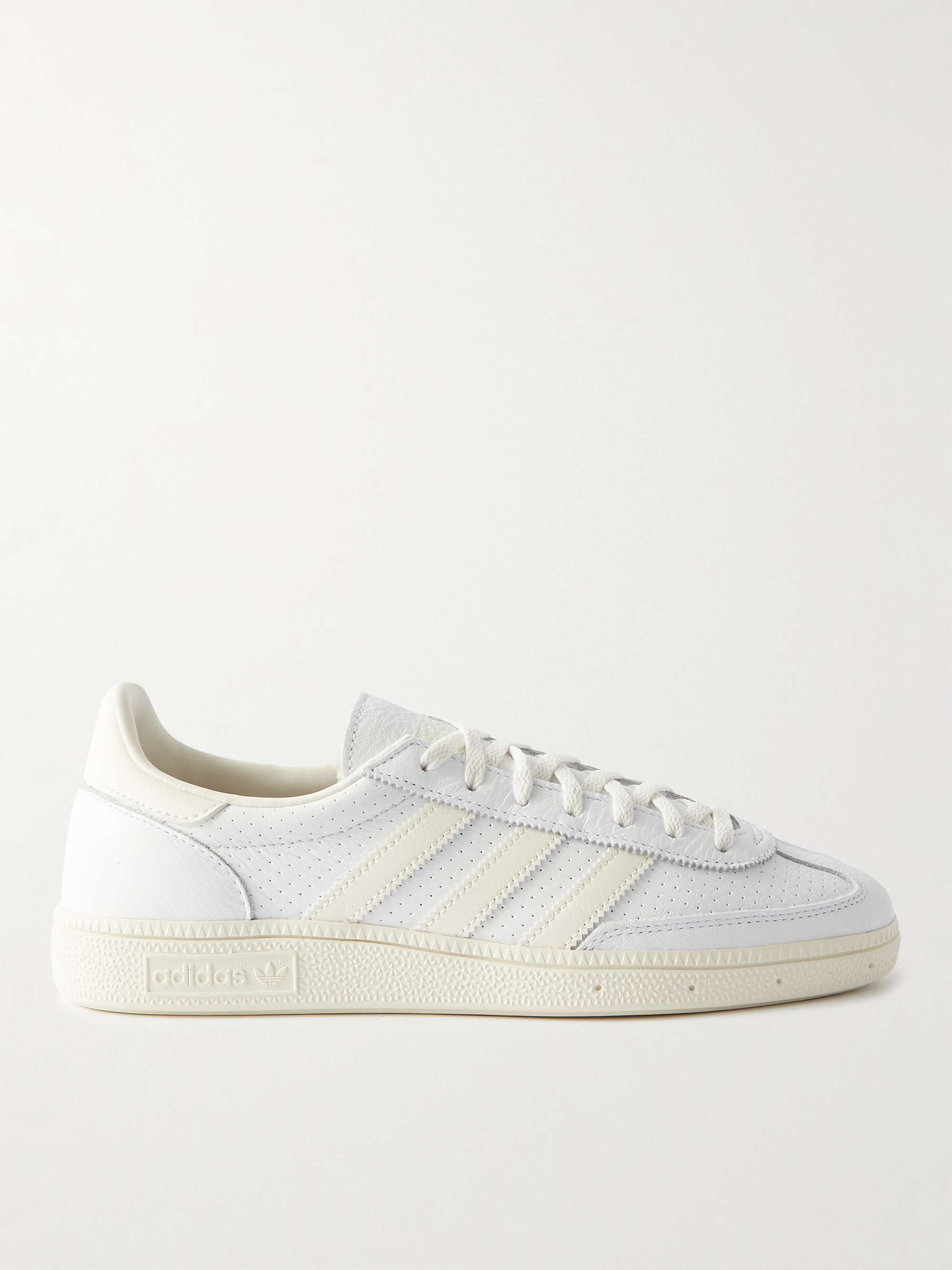 negatief Kostuum Bevestigen aan ADIDAS ORIGINALS Handball Spezial Perforated Leather Sneakers for Men | MR  PORTER