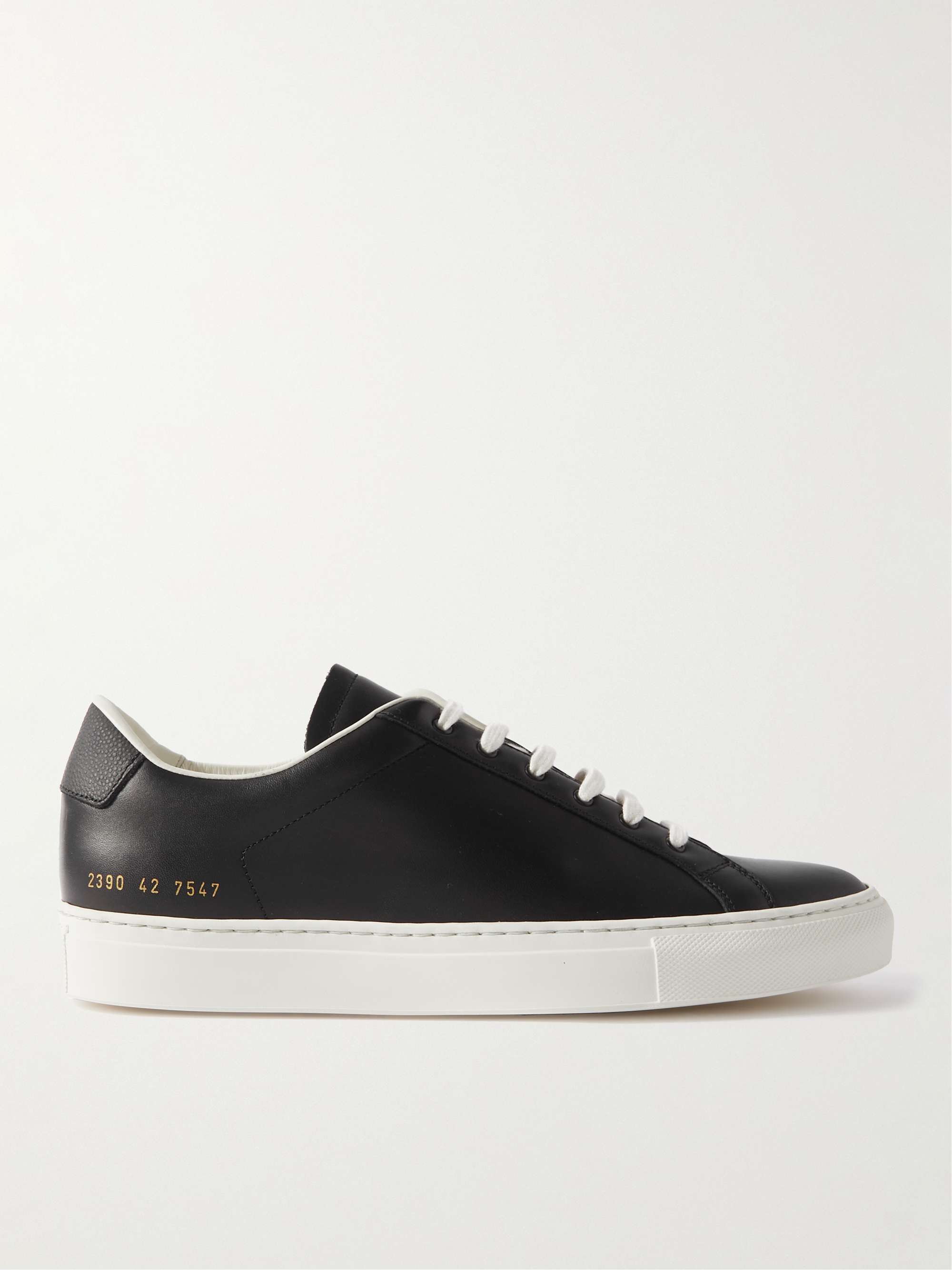 COMMON PROJECTS Retro Classic Leather Sneakers for Men | MR PORTER