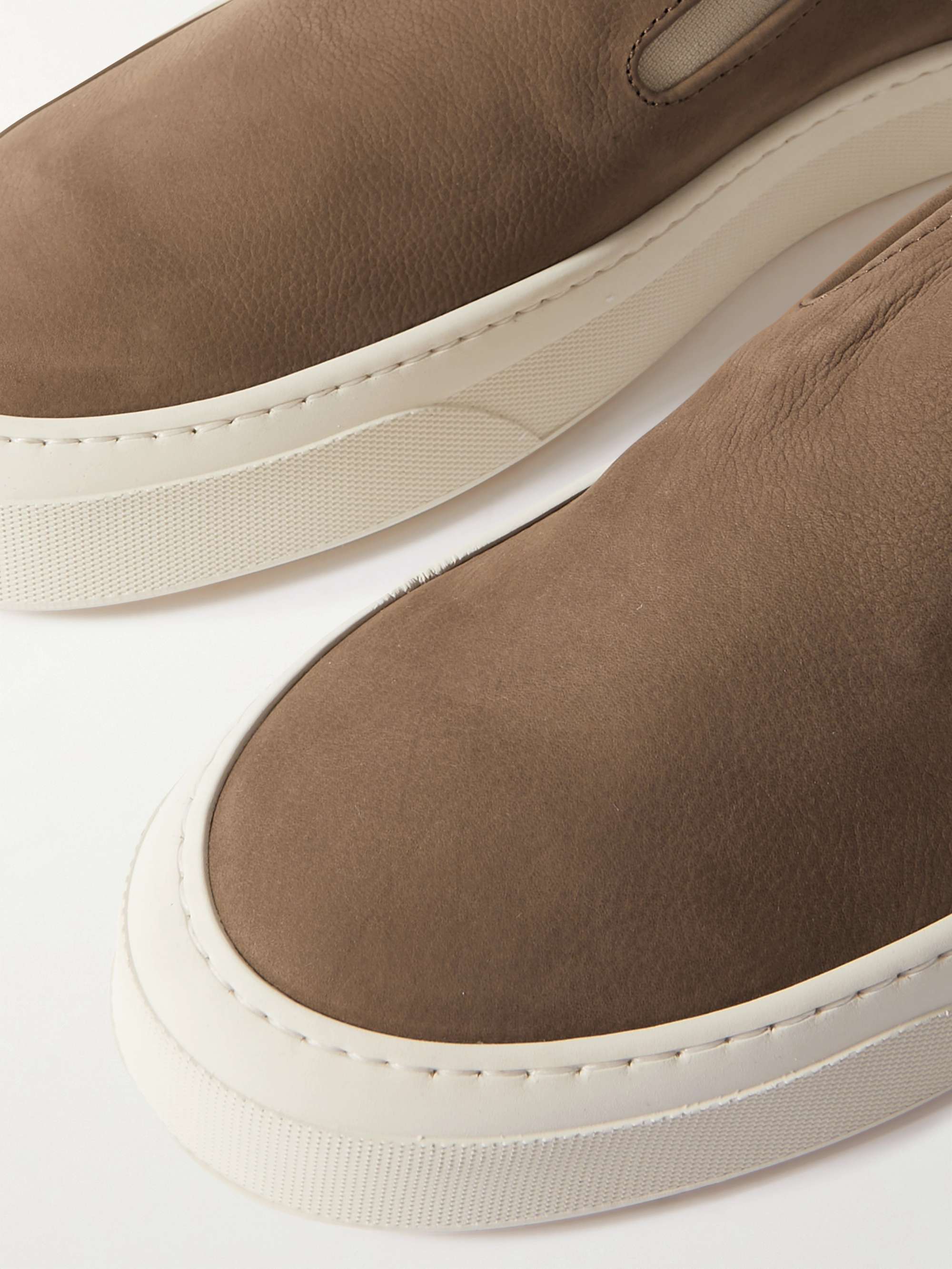 bakke Outlook Tredje COMMON PROJECTS Nubuck Slip-On Sneakers for Men | MR PORTER