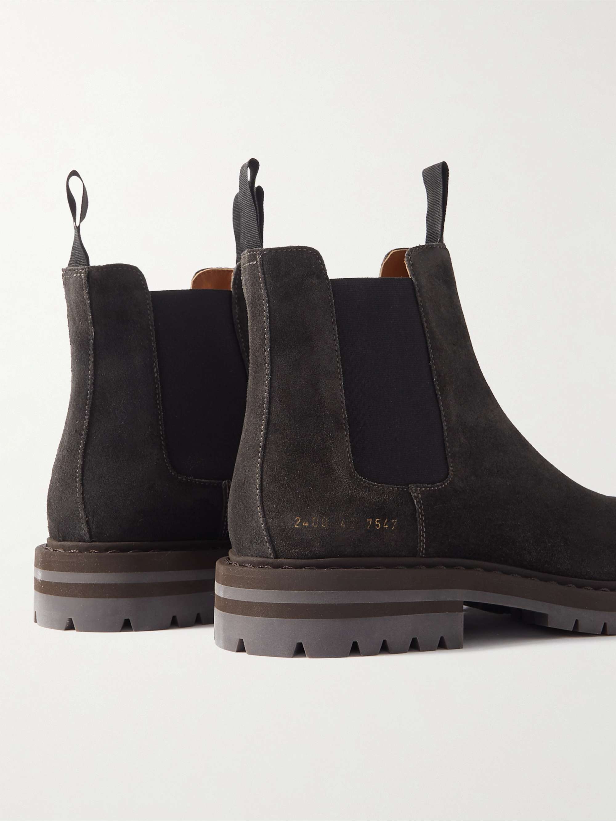 COMMON PROJECTS Suede Chelsea Boots for Men | MR PORTER