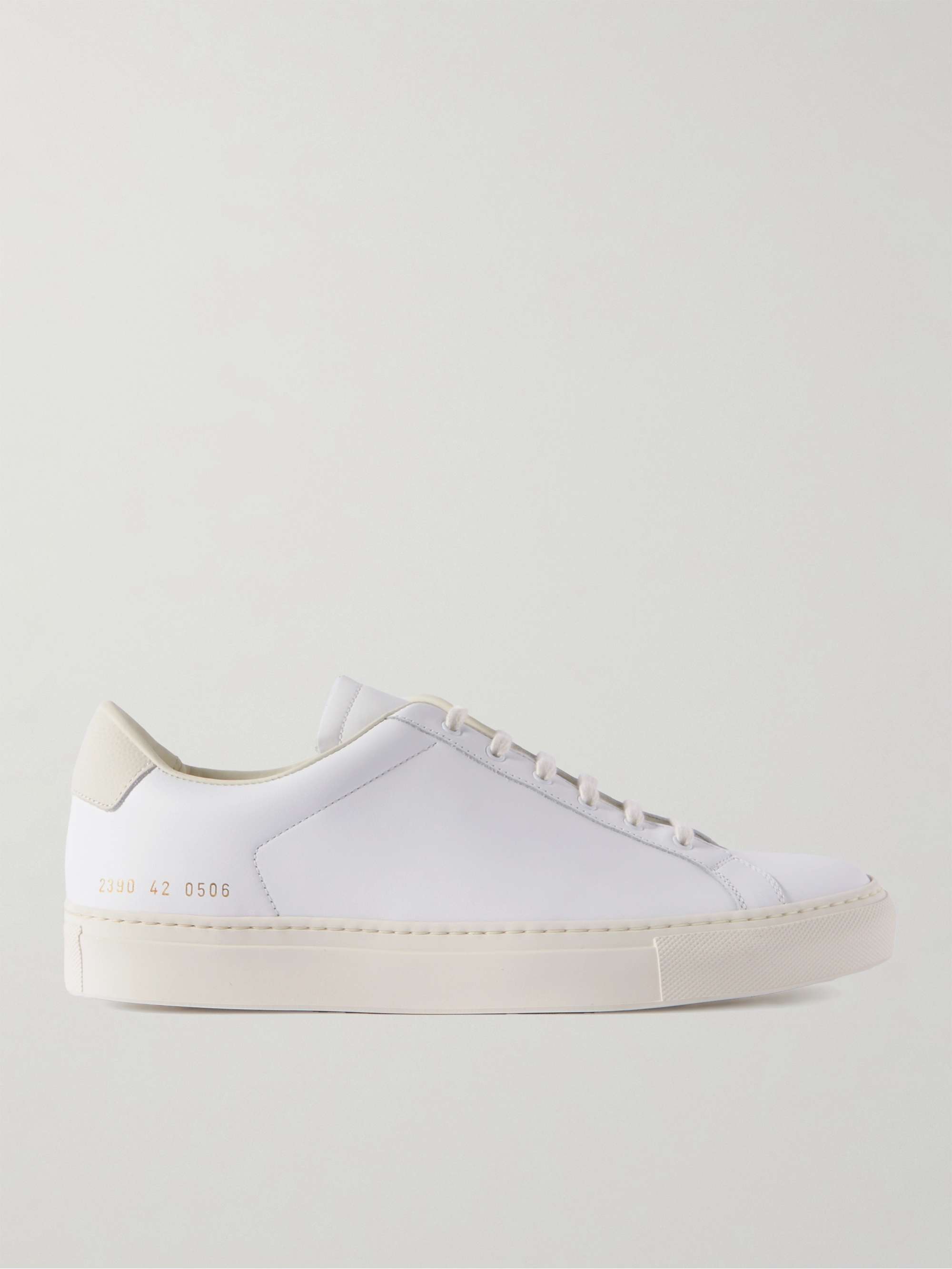 COMMON PROJECTS Retro Classic Leather Sneakers for Men | MR PORTER