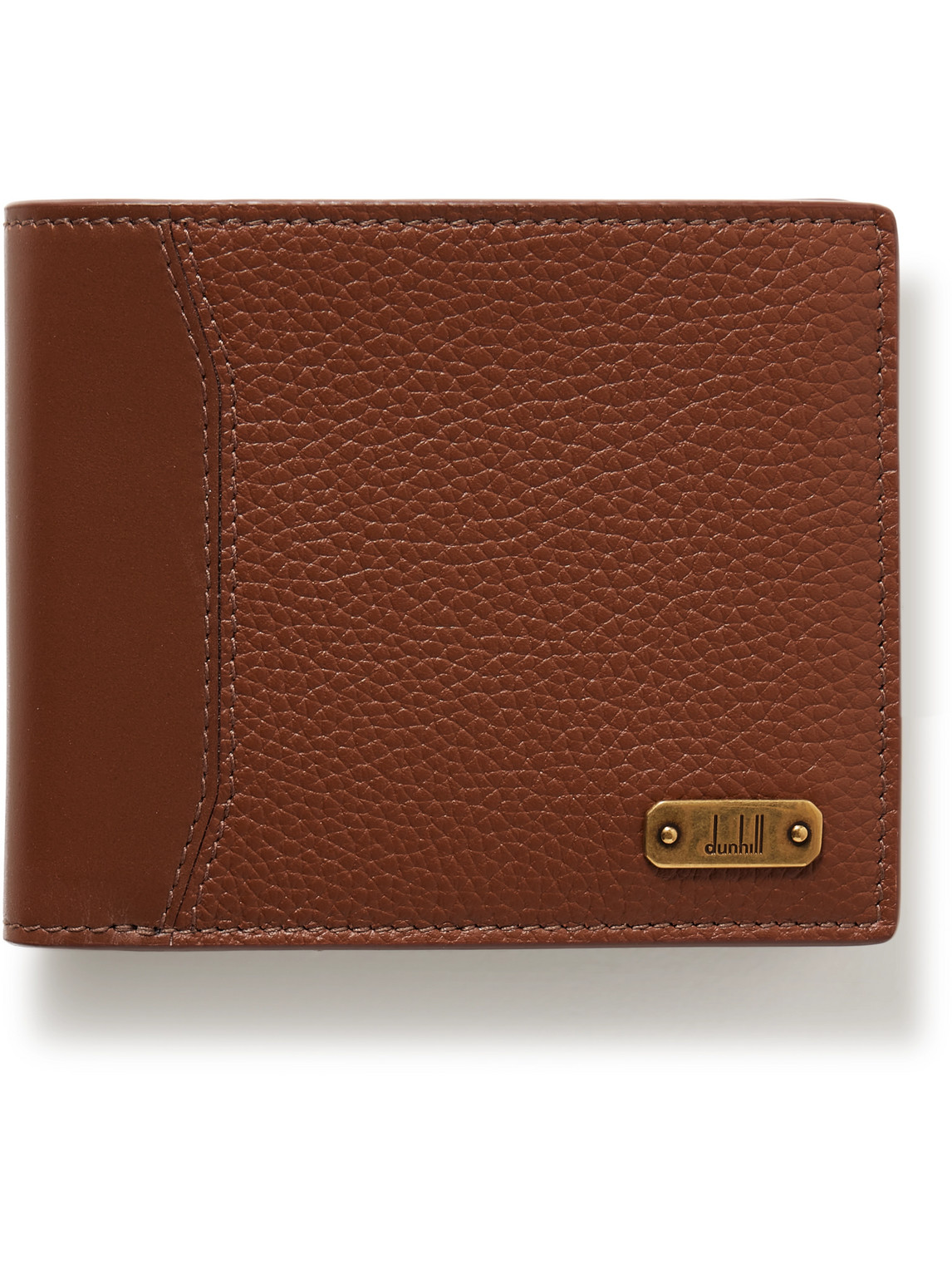 Dunhill 1893 Harness Full-grain Leather Billfold Wallet In Brown