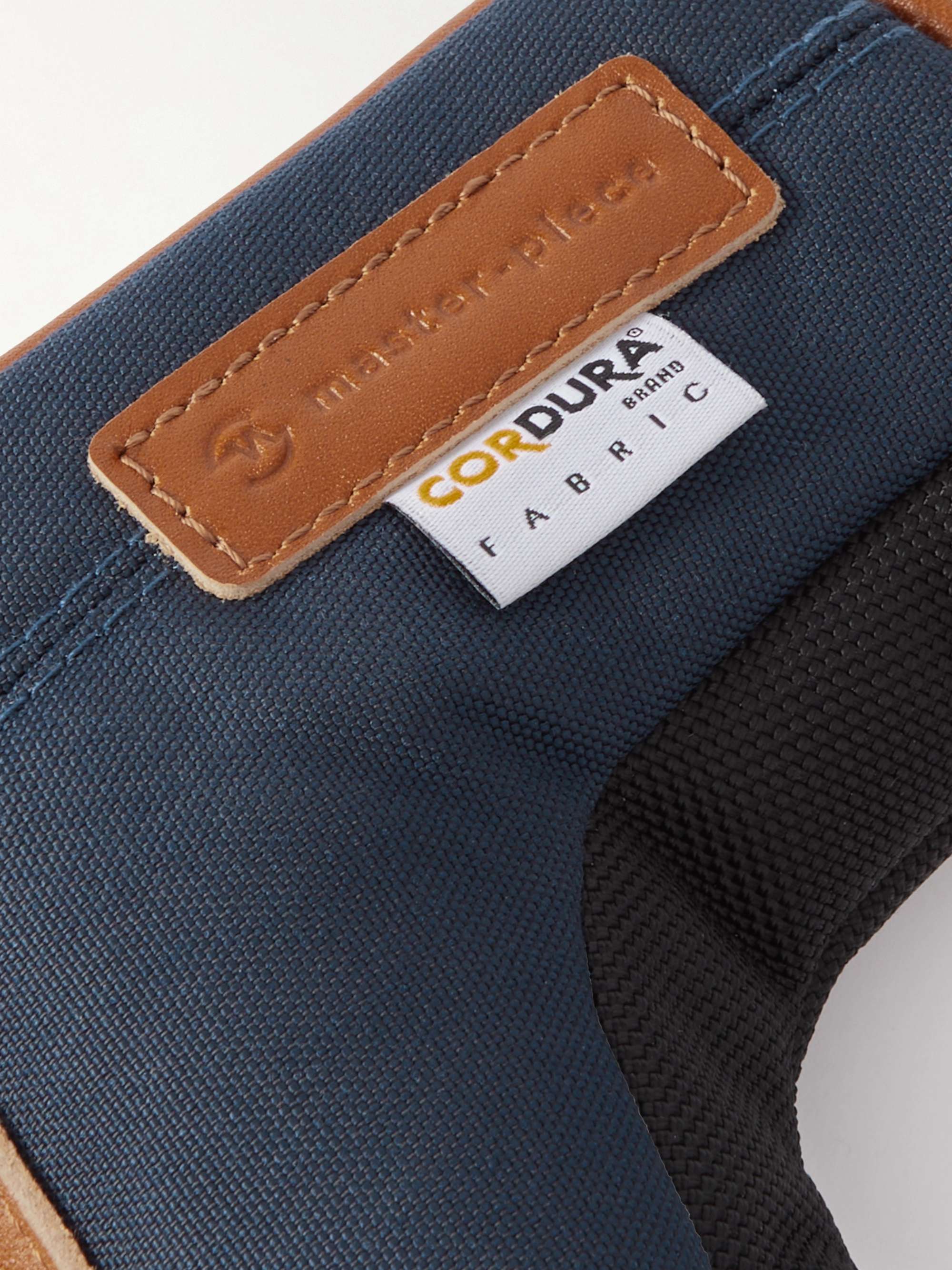 MASTER-PIECE Leather-Trimmed CORDURA® and Mesh Golf Putter Cover
