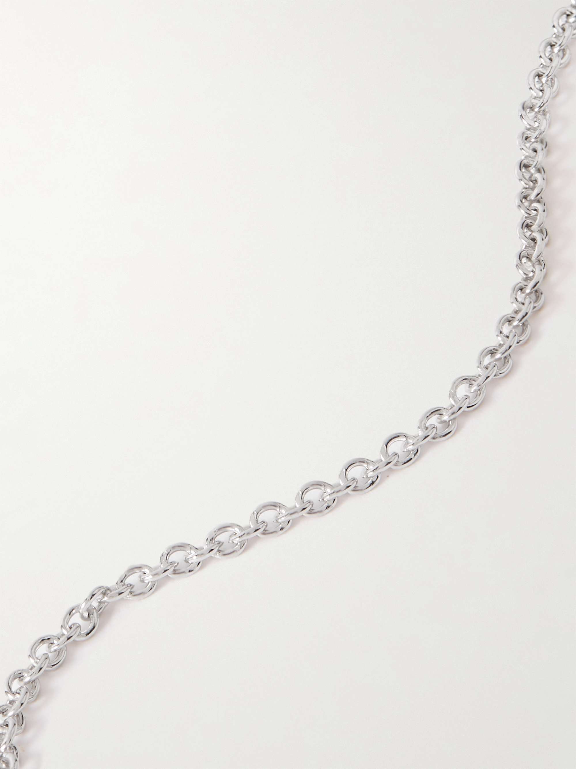 MIANSAI Amit Silver Chain Necklace for Men MR PORTER