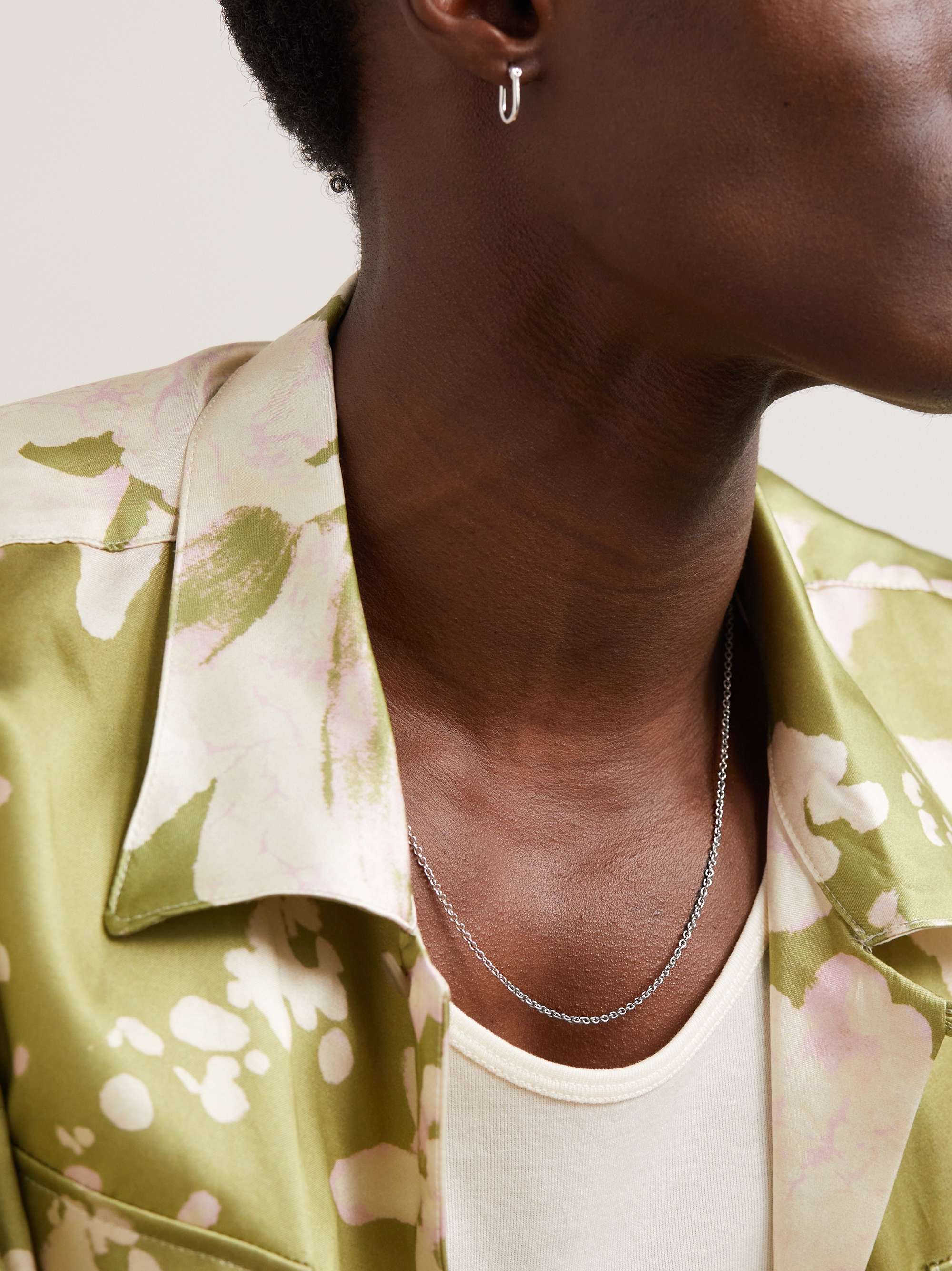 MIANSAI Amit Silver Chain Necklace for Men MR PORTER