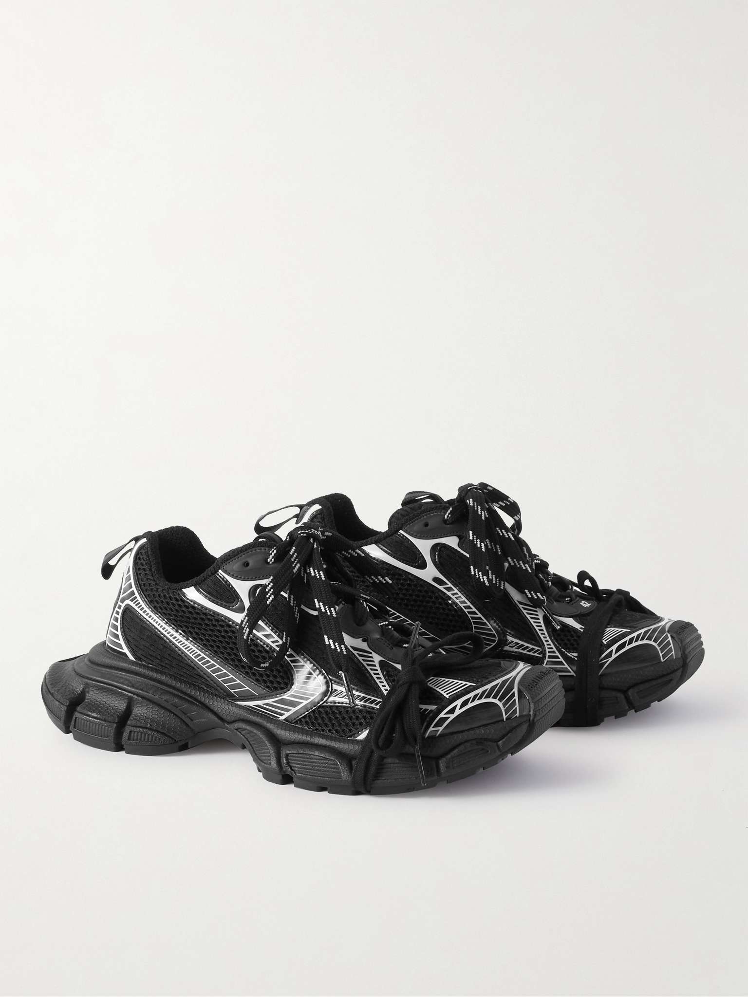 Balenciaga Women Printed Mesh And Rubber 3Xl Sneakers main image 1