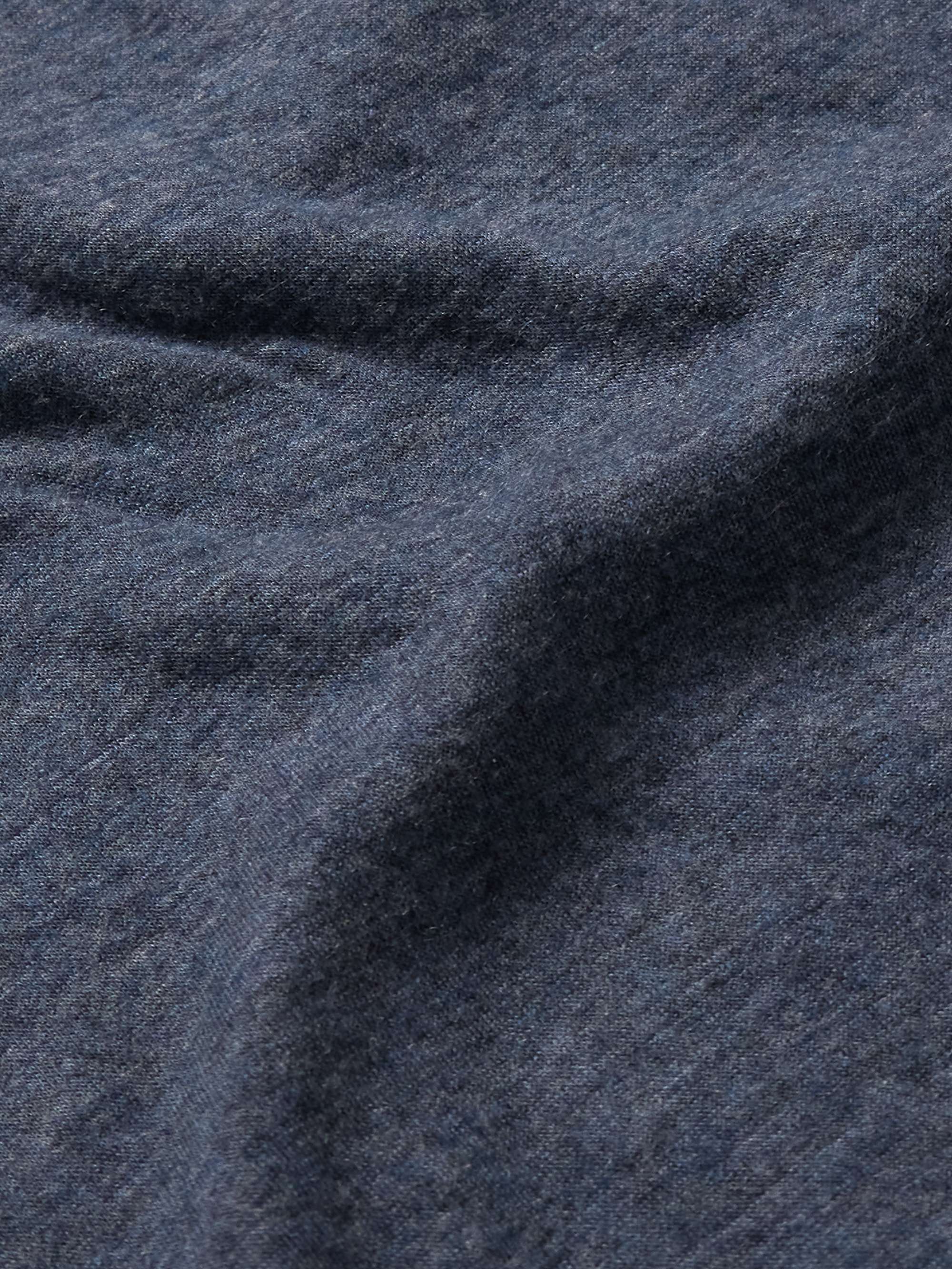 FAHERTY Cloud Pima Cotton and Modal-Blend Jersey Henley T-Shirt