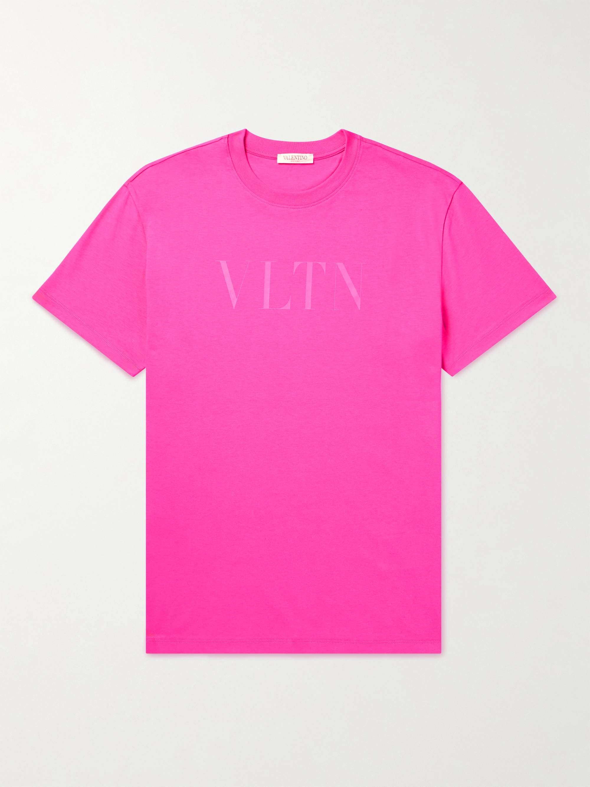 VALENTINO GARAVANI Logo-Print Cotton-Jersey T-Shirt for Men | MR PORTER