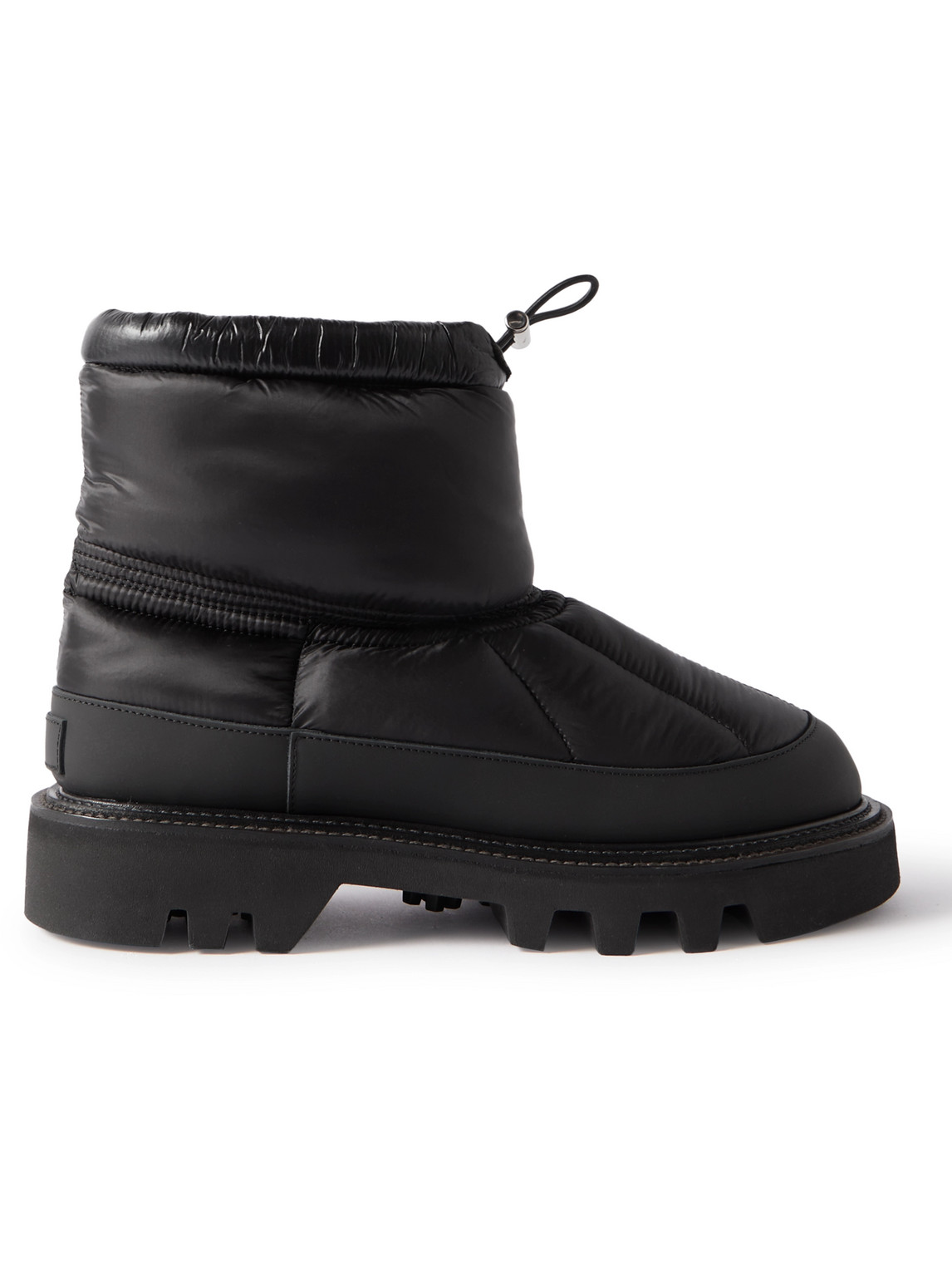 Sacai - Quilted Shell Boots - Men - Black - EU 41