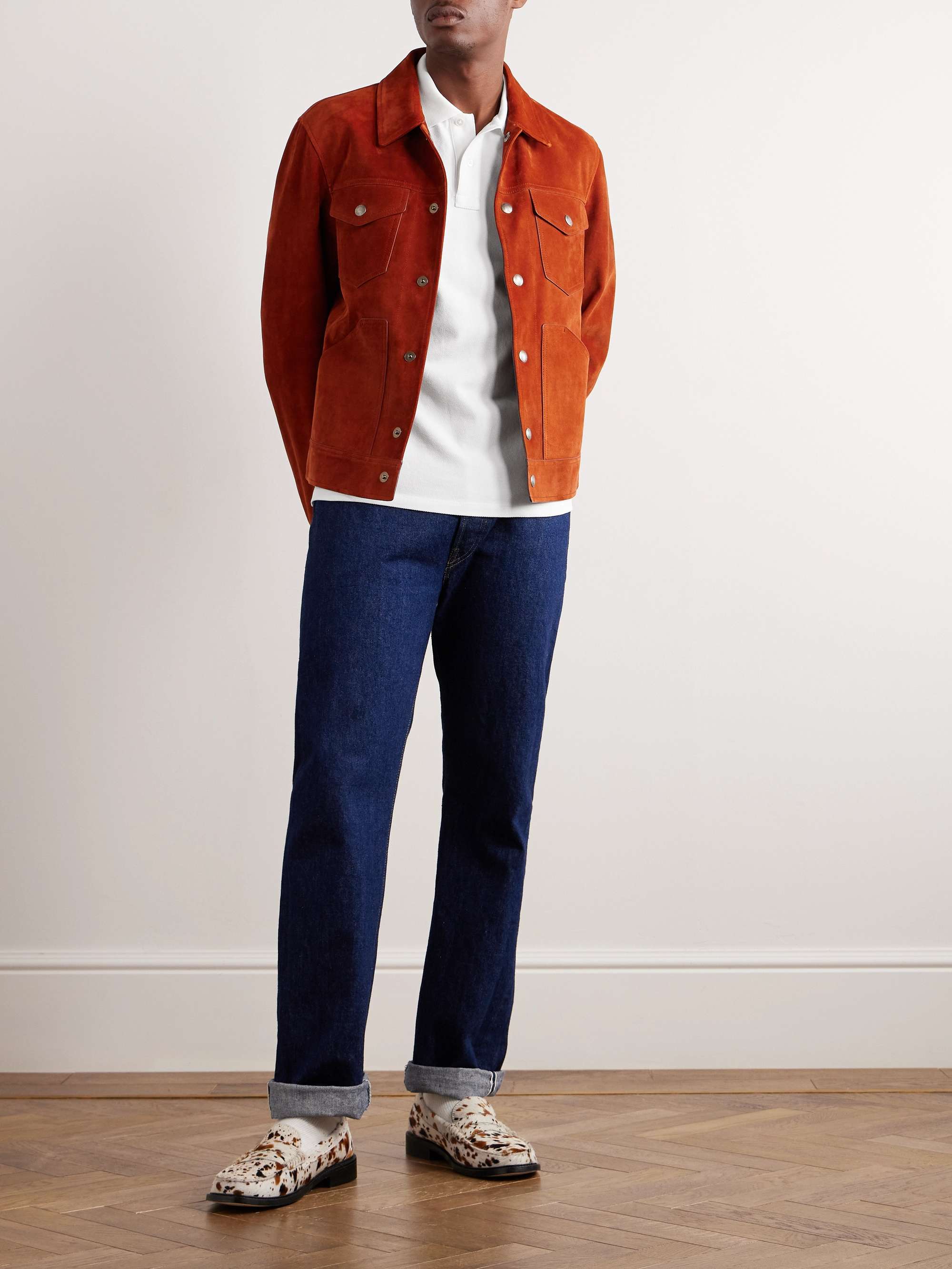DRAKE'S Cotton-Piqué Polo Shirt for Men | MR PORTER