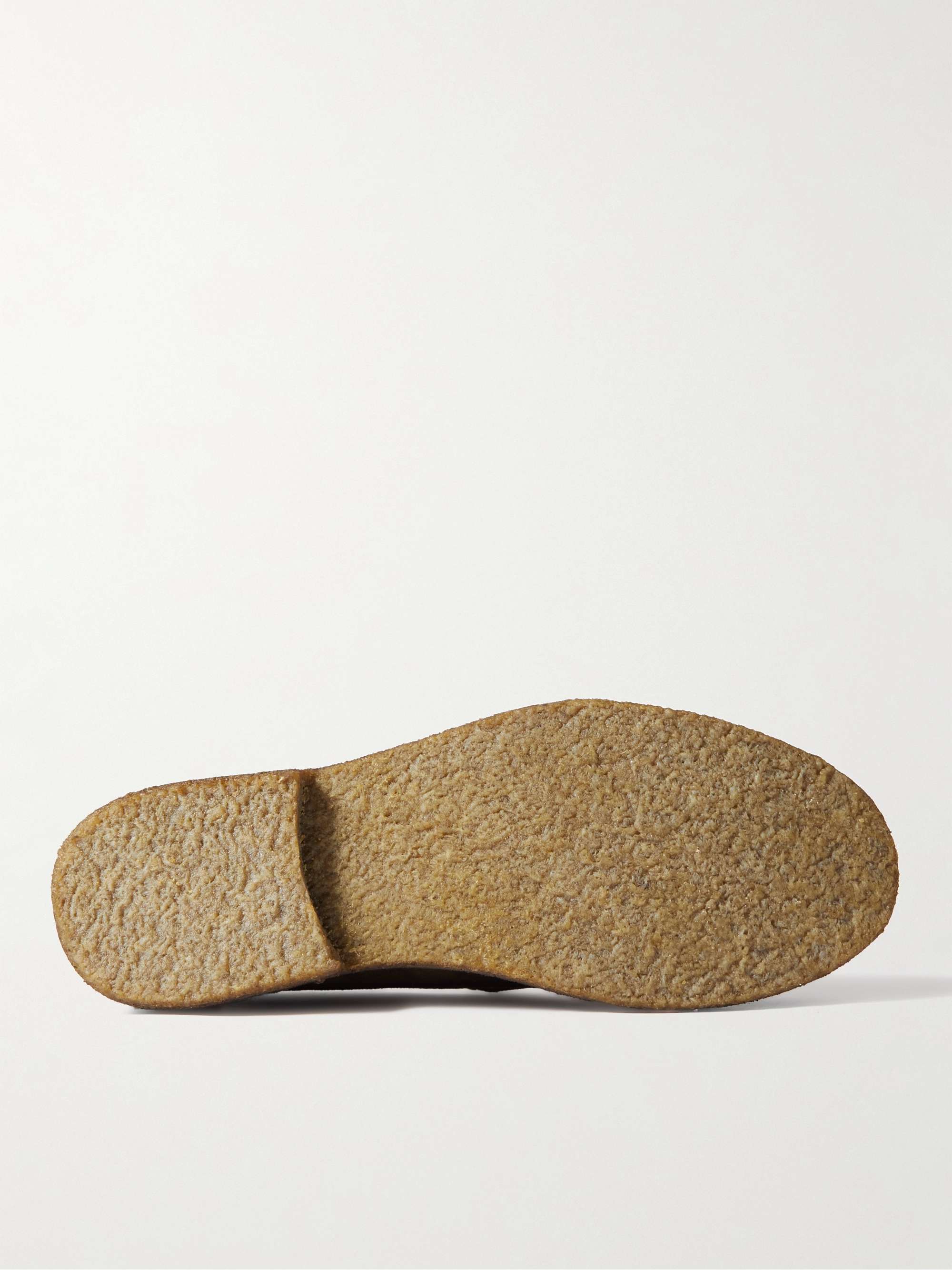 DRAKE'S Canal Suede Penny Loafers