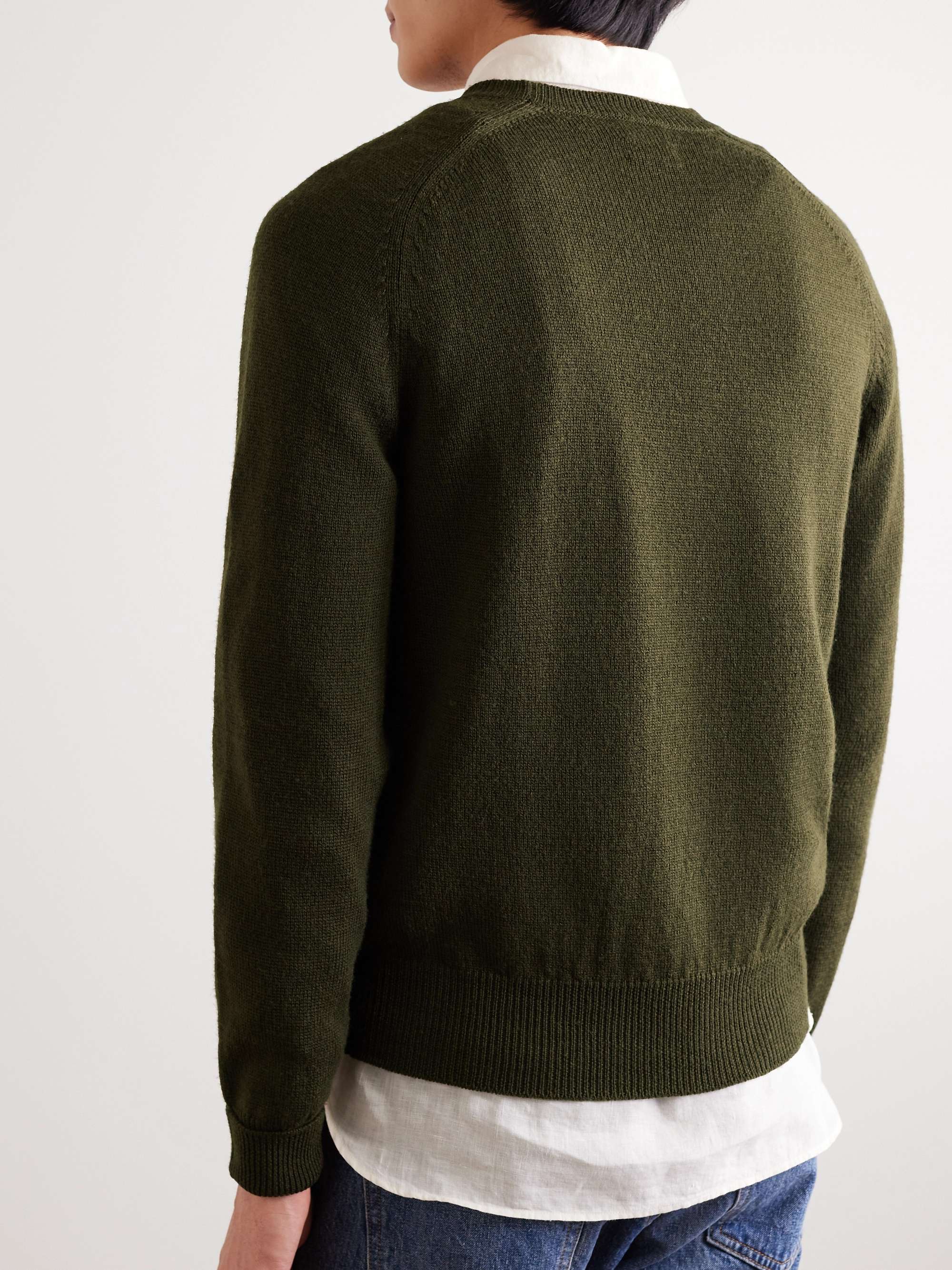 DRAKE'S Merino Wool Sweater