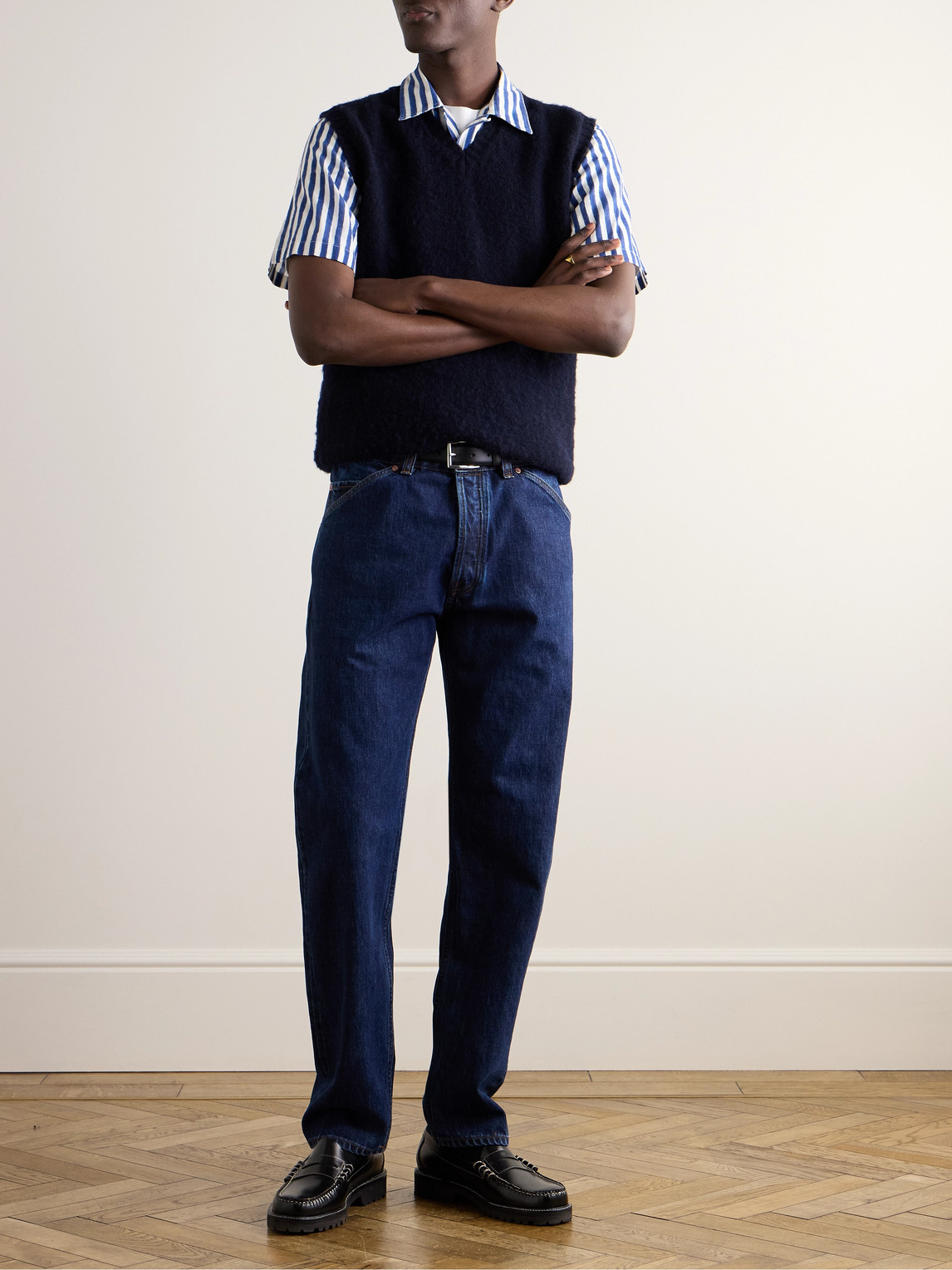 Straight-Leg Selvedge Jeans — 2