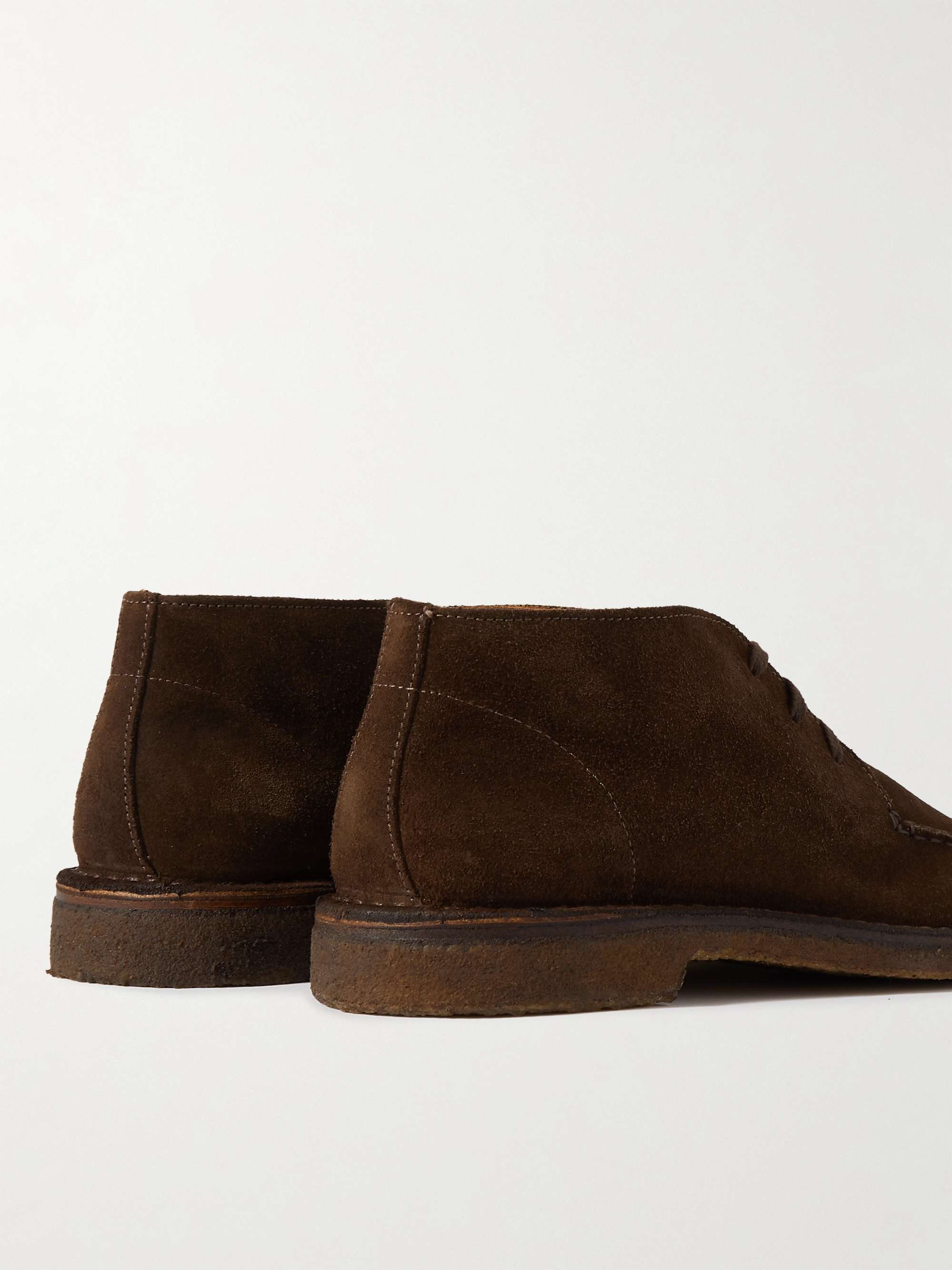 Drake s Crosby Suede Chukka Boots Men Brown Boots UK 7