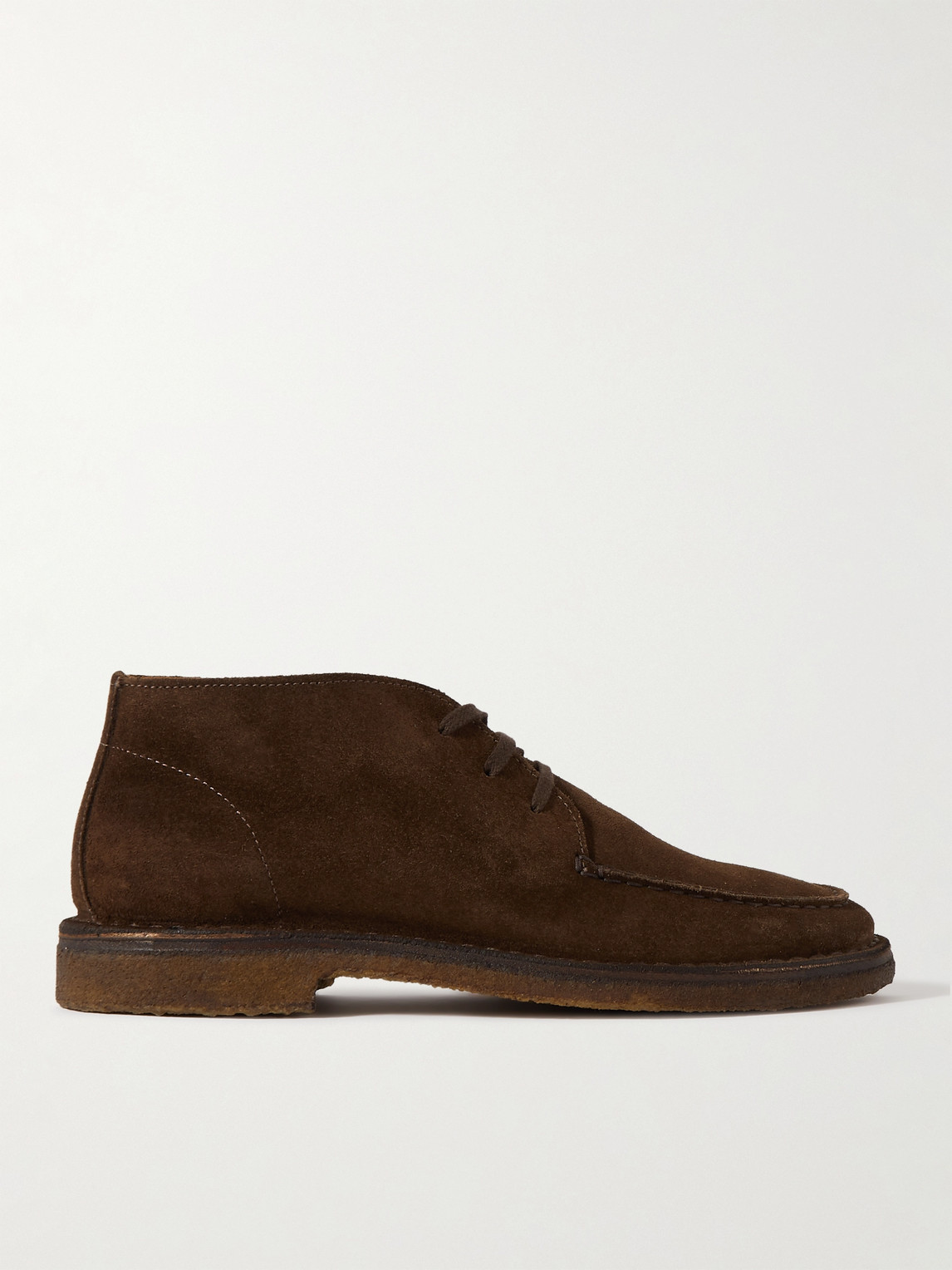 Drake's Brown Suede Crosby Desert Boots In 300 Brown Suede