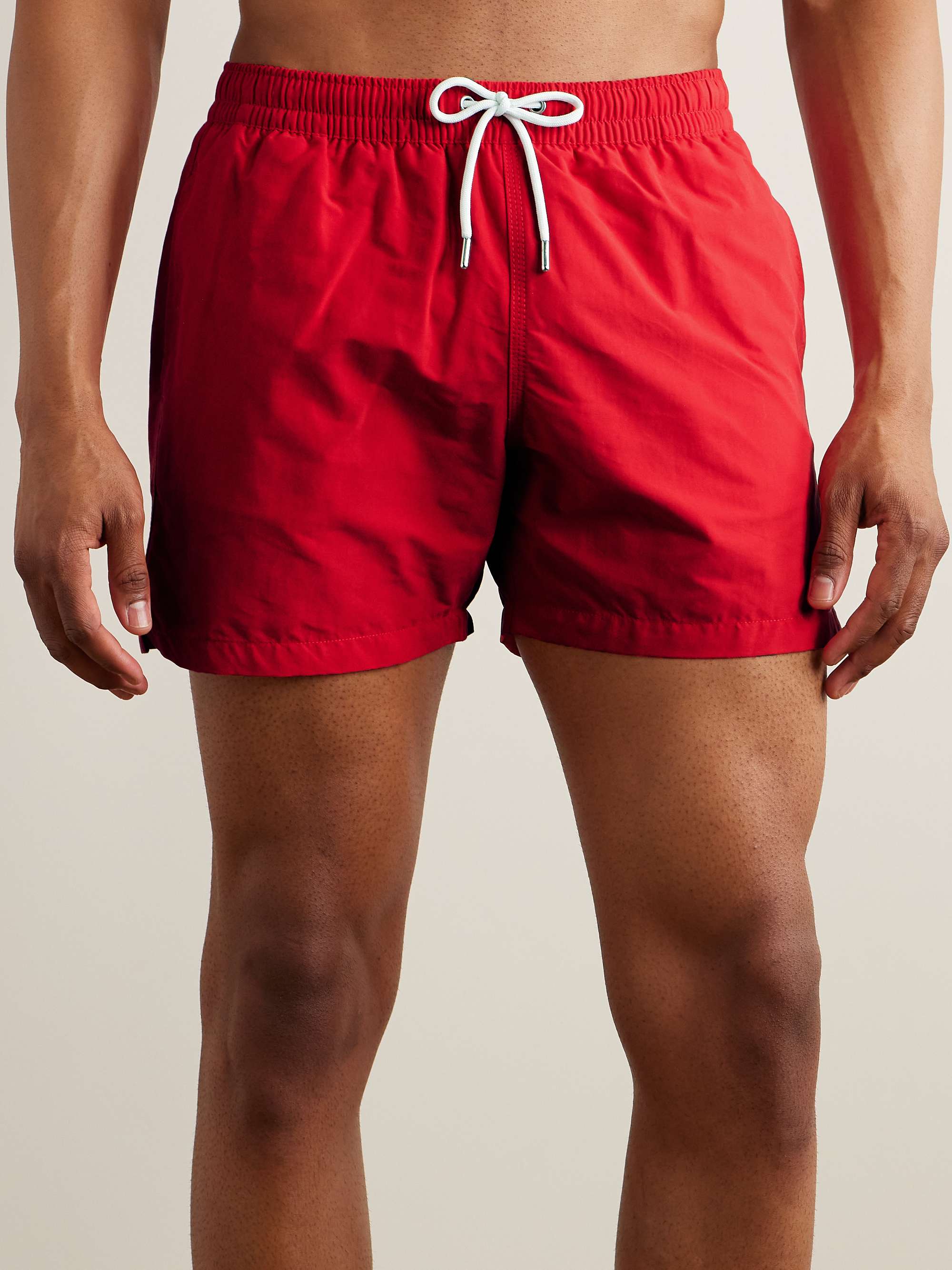 DRAKE'S Slim-Fit Mid-Length Swim Shorts for Men | MR PORTER