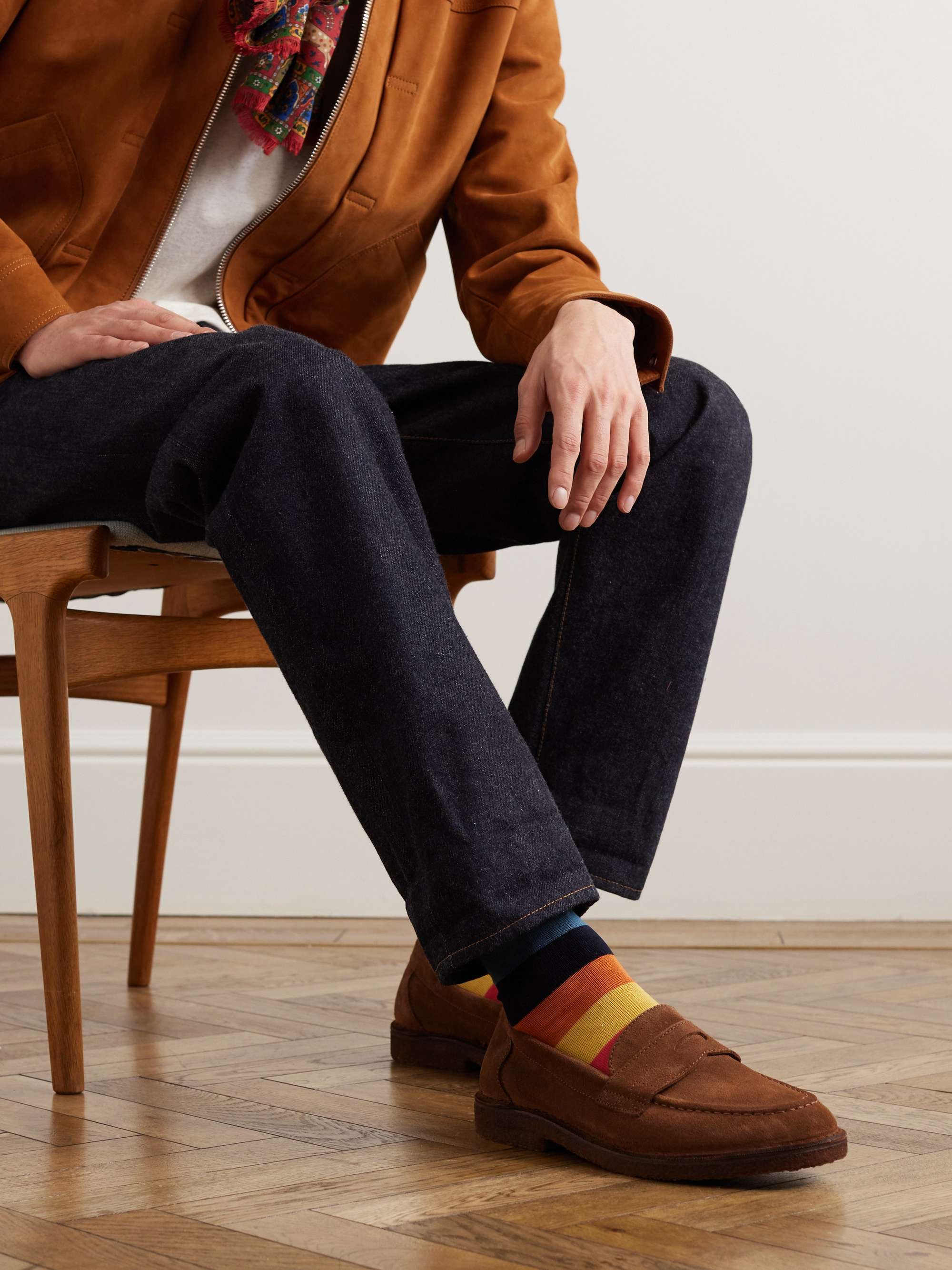 New Suede Shoes: The Canal Loafer – Drakes US