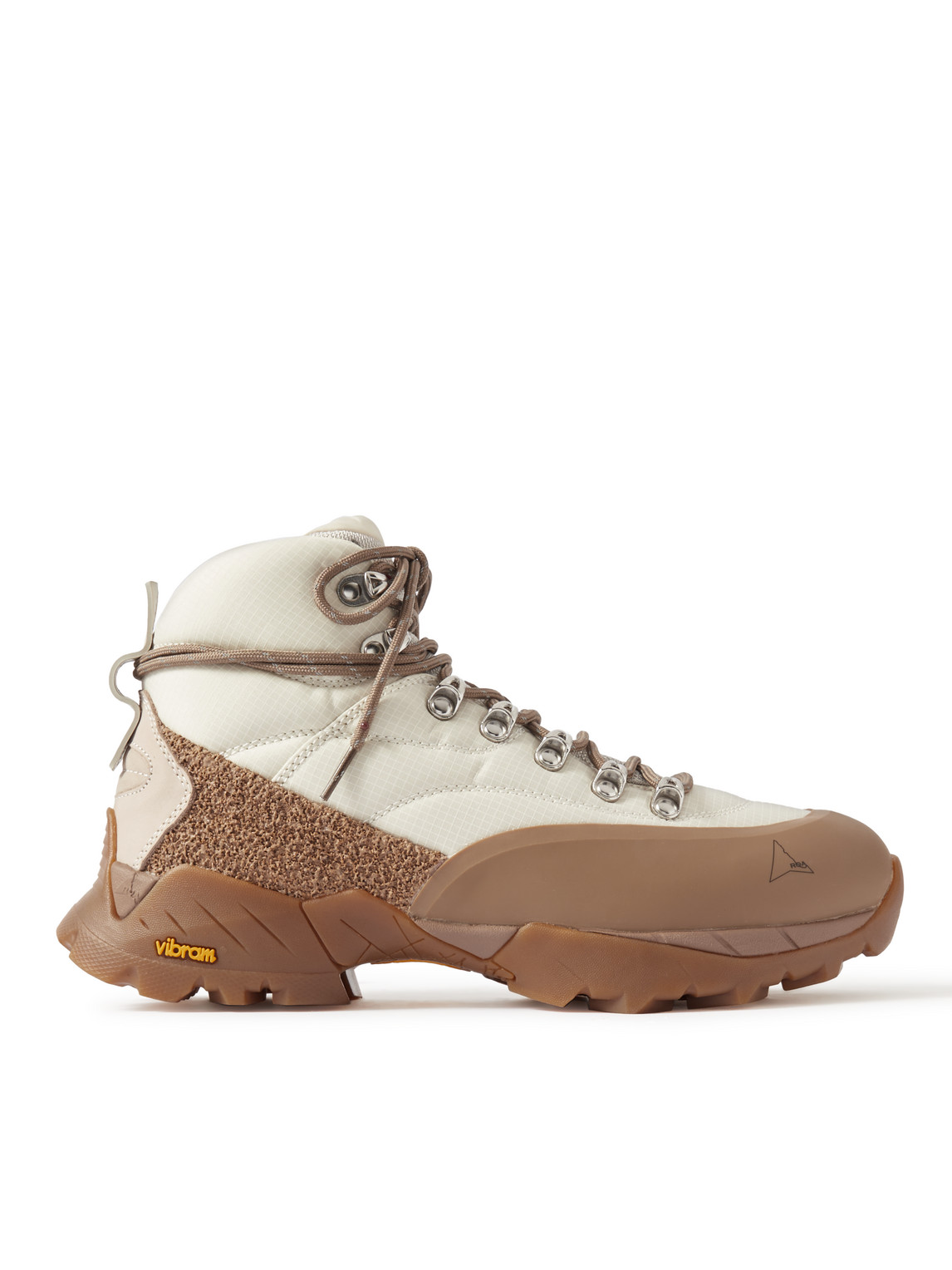Roa Andreas Panelled-design Sneakers In Neutrals