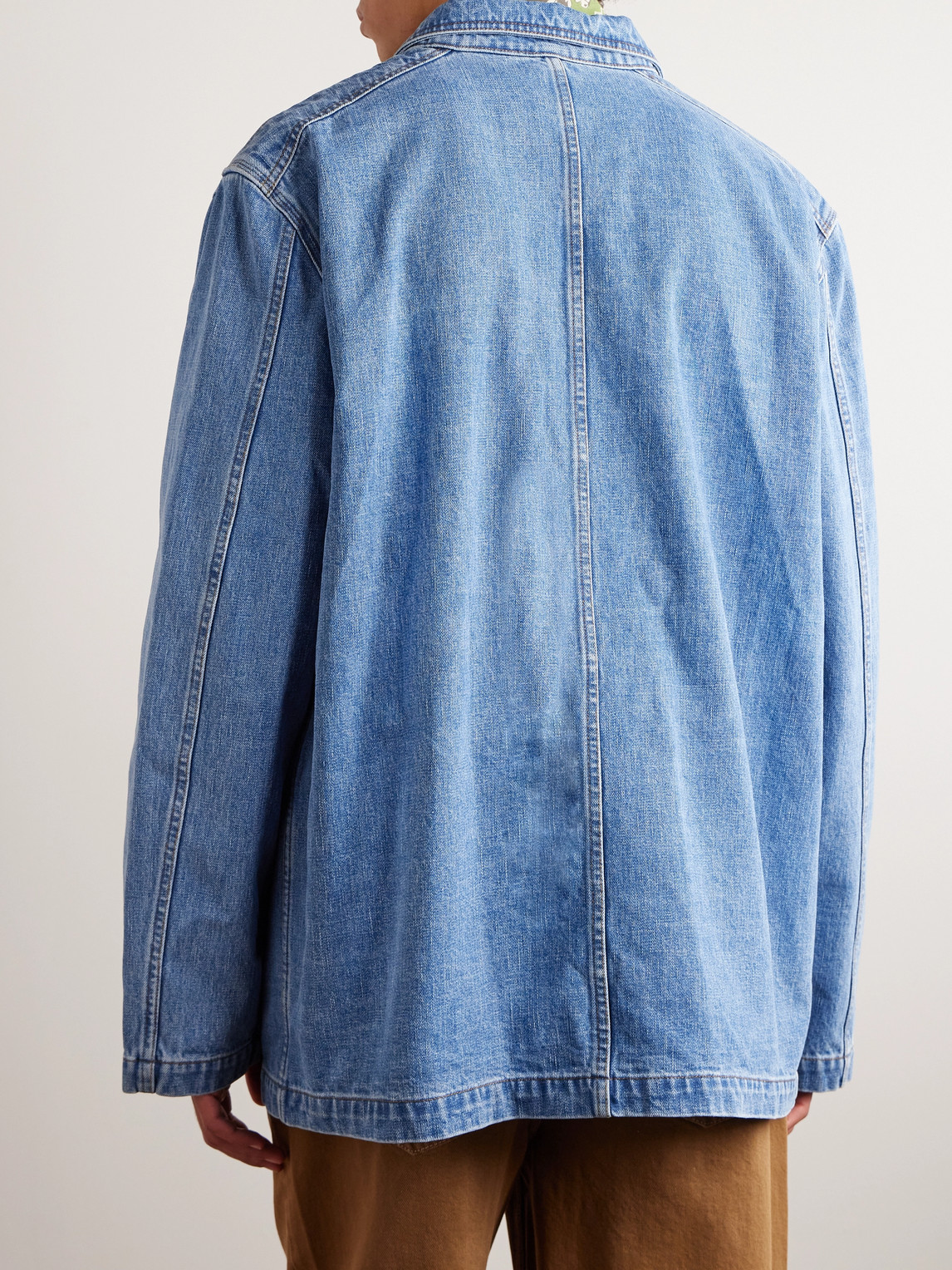  Drake's - Selvedge Denim Jacket - Men - Blue - Uk/us 36 