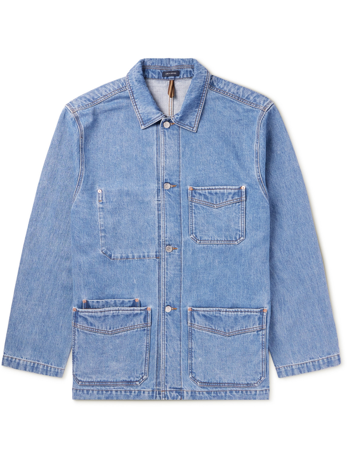 DRAKE'S SELVEDGE DENIM JACKET