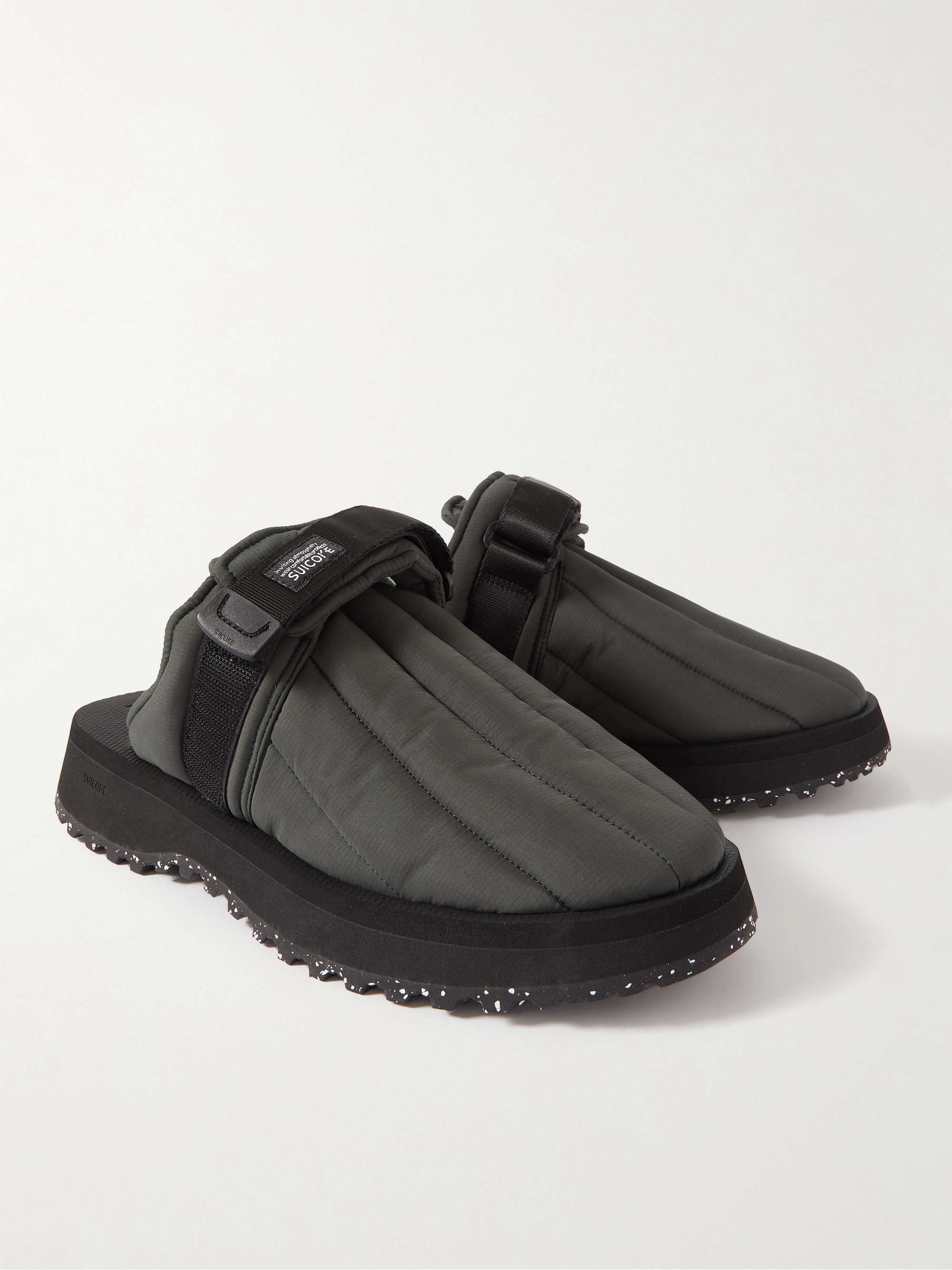 SUICOKE ZAVO-PUFFab Padded Quilted Shell Mules for Men | MR PORTER