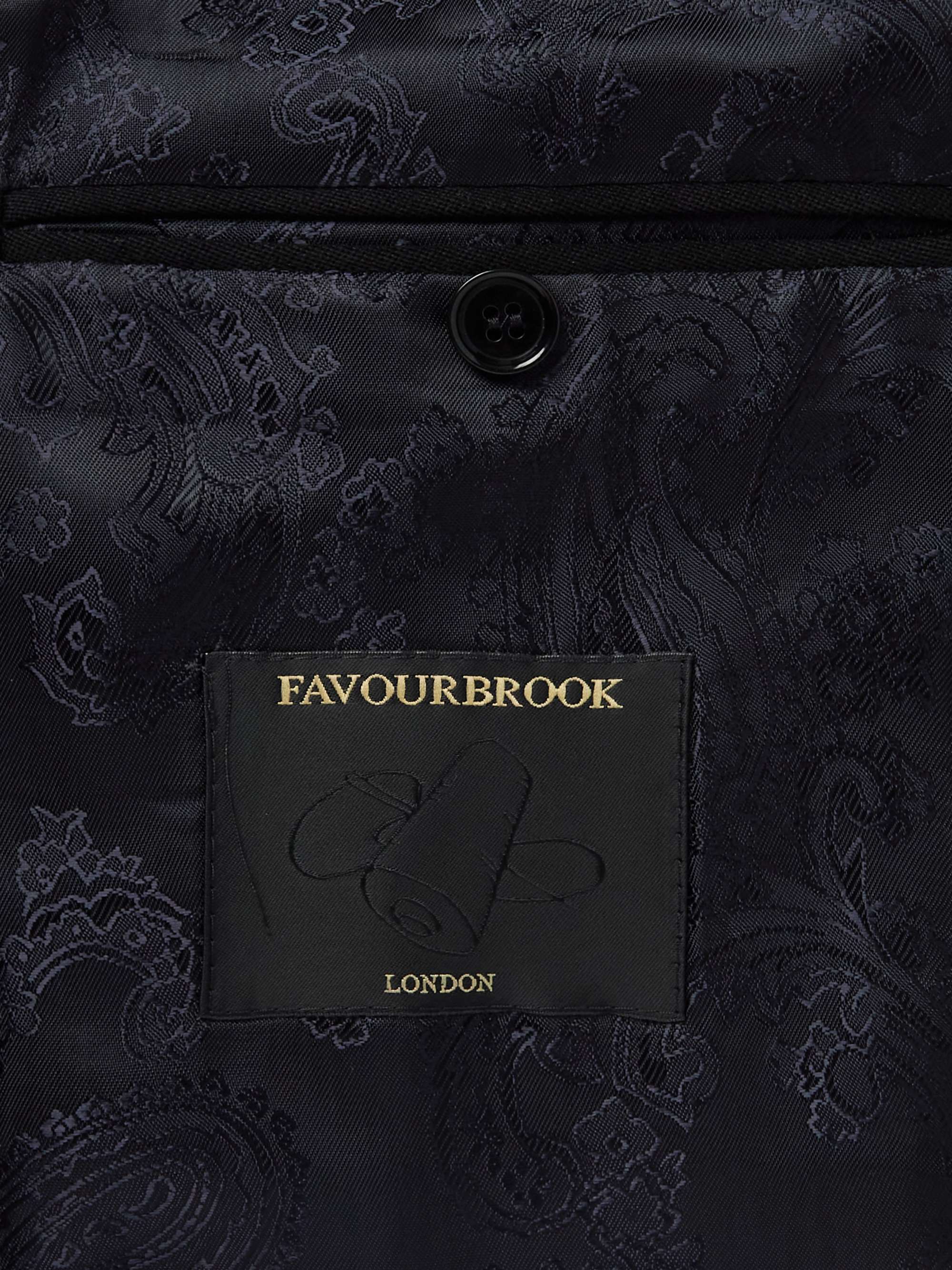 FAVOURBROOK Shawl-Collar Wool-Barathea Tuxedo Jacket