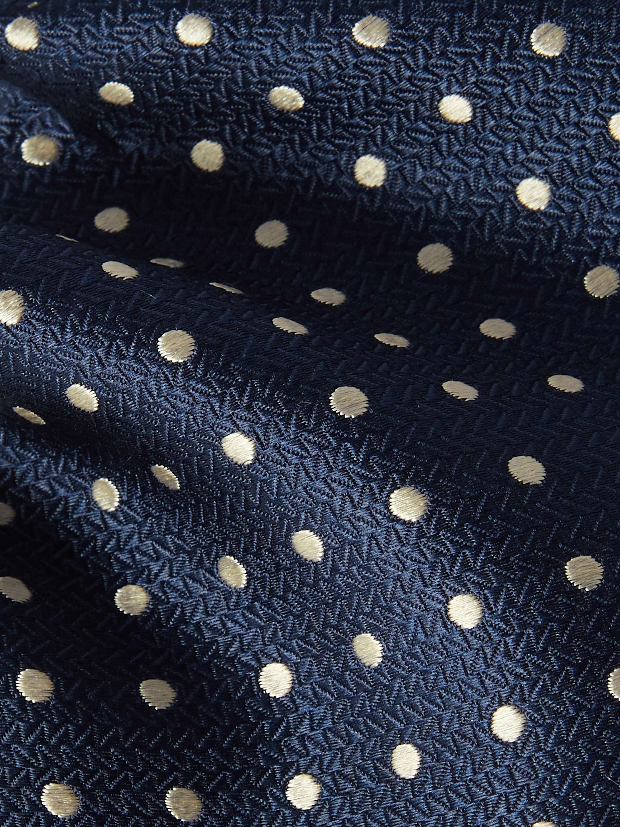 FAVOURBROOK Pickwick 8.5cm Polka-Dot Silk-Jacquard Tie