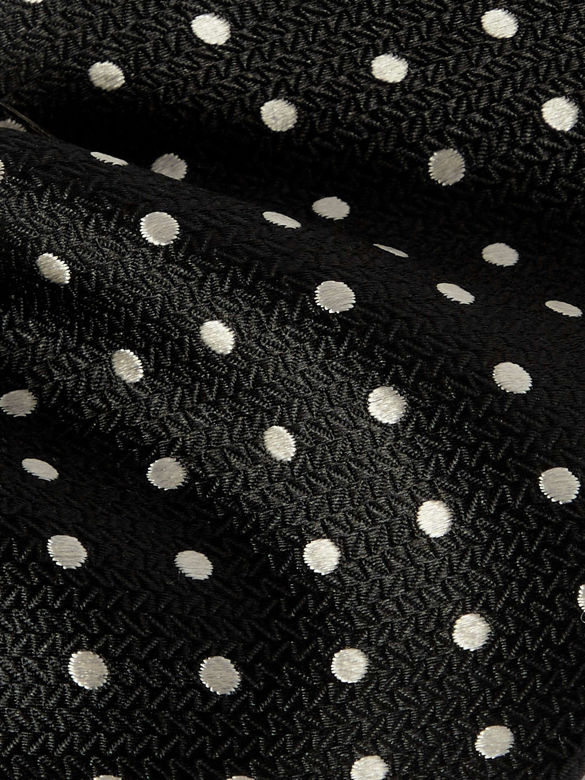 FAVOURBROOK Pickwick 8.5cm Polka-Dot Silk-Jacquard Tie
