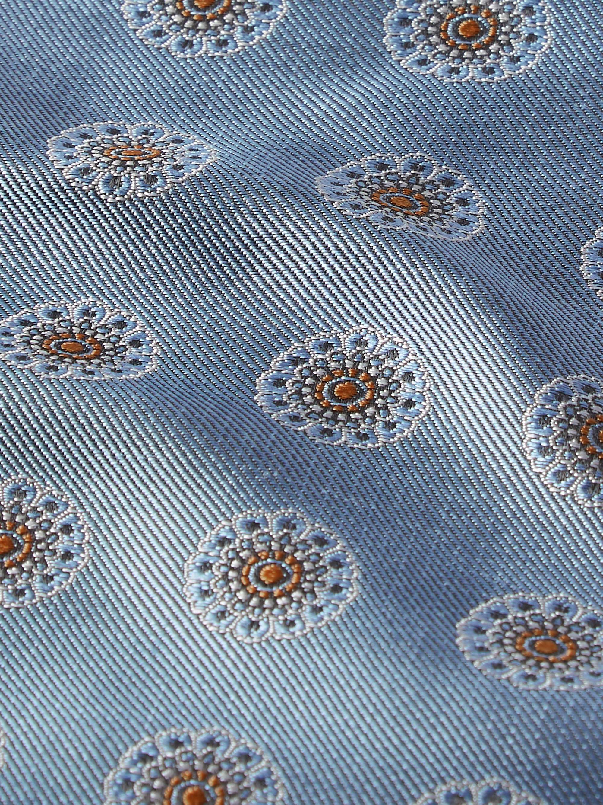 FAVOURBROOK Waldegrave Silk-Jacquard Pocket Square