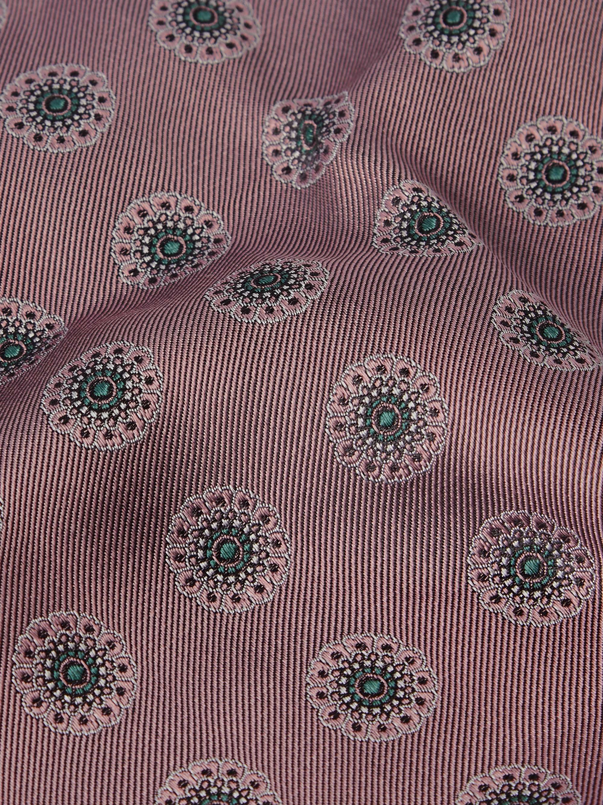 FAVOURBROOK Waldegrave Silk-Jacquard Pocket Square