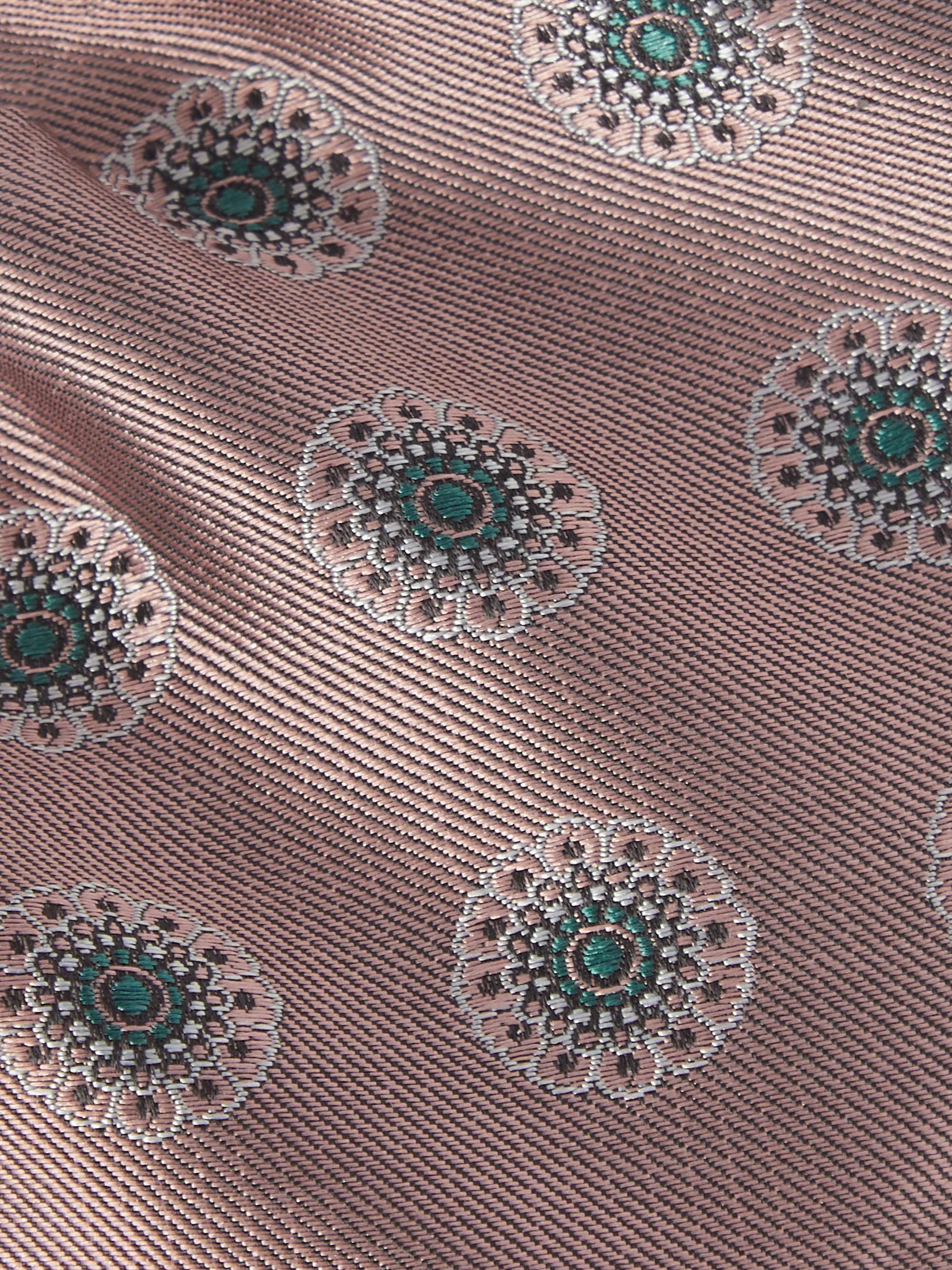 FAVOURBROOK Waldegrave 8.5cm Embroidered Silk-Faille Tie